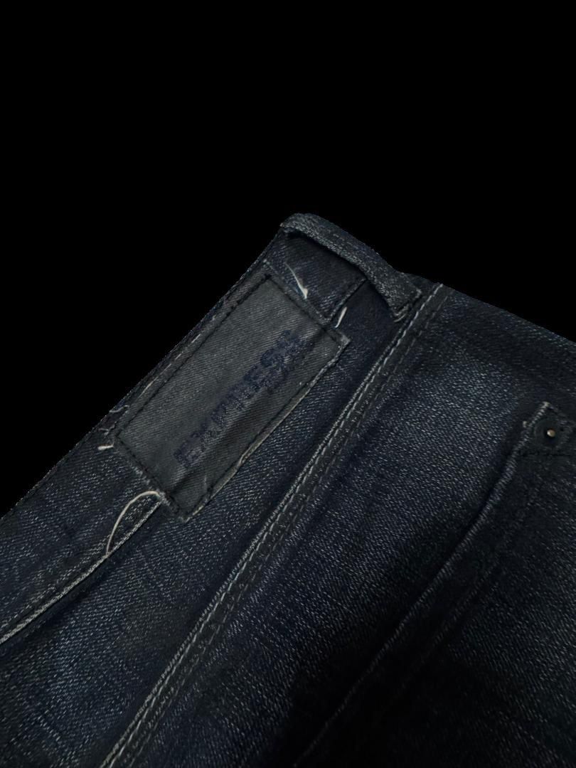 If Six Was Nine FLARE Insane Express🇯🇵 Jean Mudwash SlimFit Bootcut Dark Jean Size US 35 - 18 Thumbnail