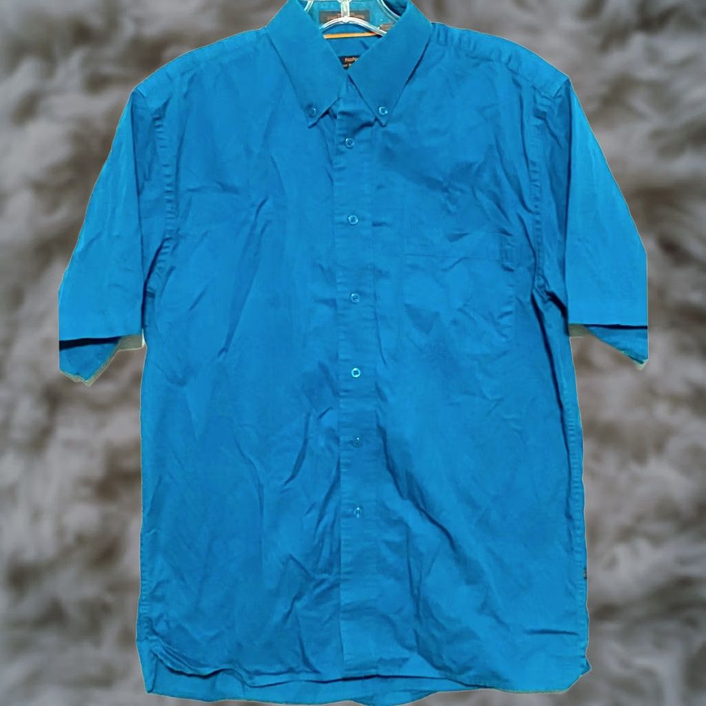 Vintage NoNo Maldonado Blue Button Down Shirt Mens S Preppy Summer Casual Classic Office Size US S / EU 44-46 / 1 - 1 Thumbnail