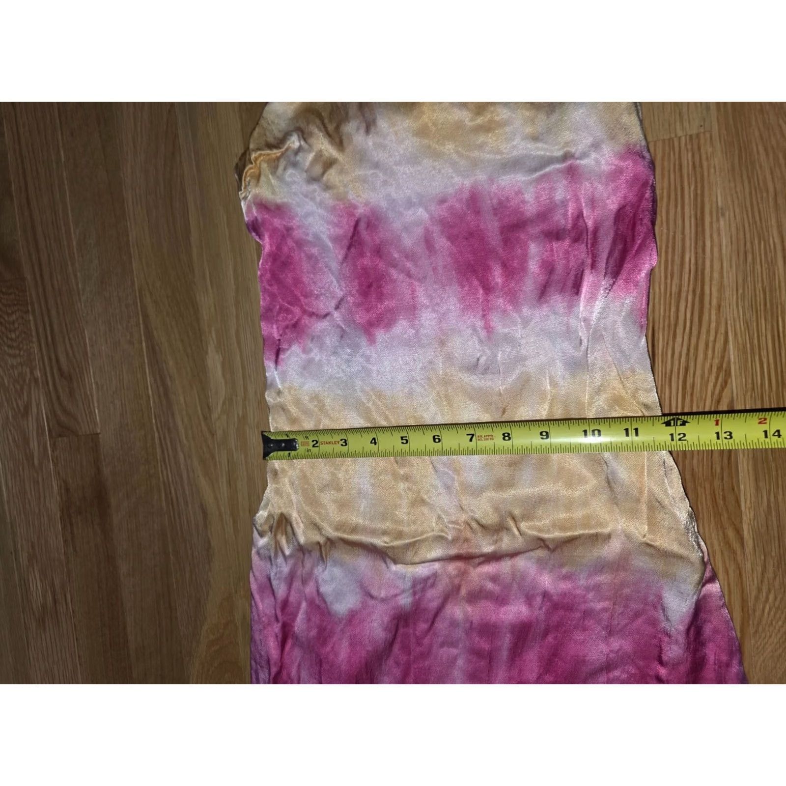 Forever 21 Forever 21 Slip Dress Women's Size S Pink Orange Tie Dye Sleeveless V-Neck Knee Length Casual Summer Size S / US 4 / IT 40 - 3 Thumbnail