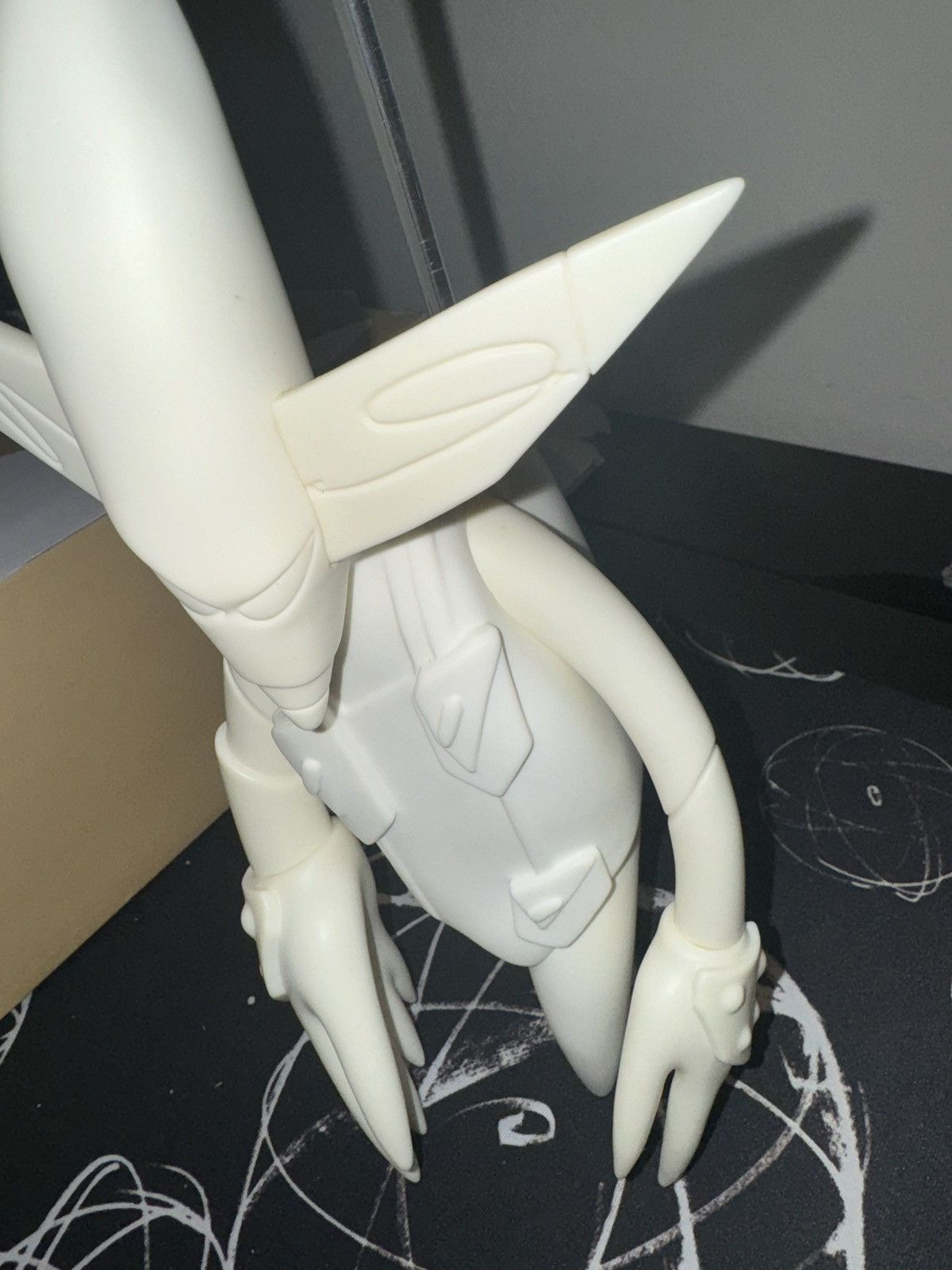 Futura Futura Lab FL-001 White Pointman Vinyl Figure | Grailed