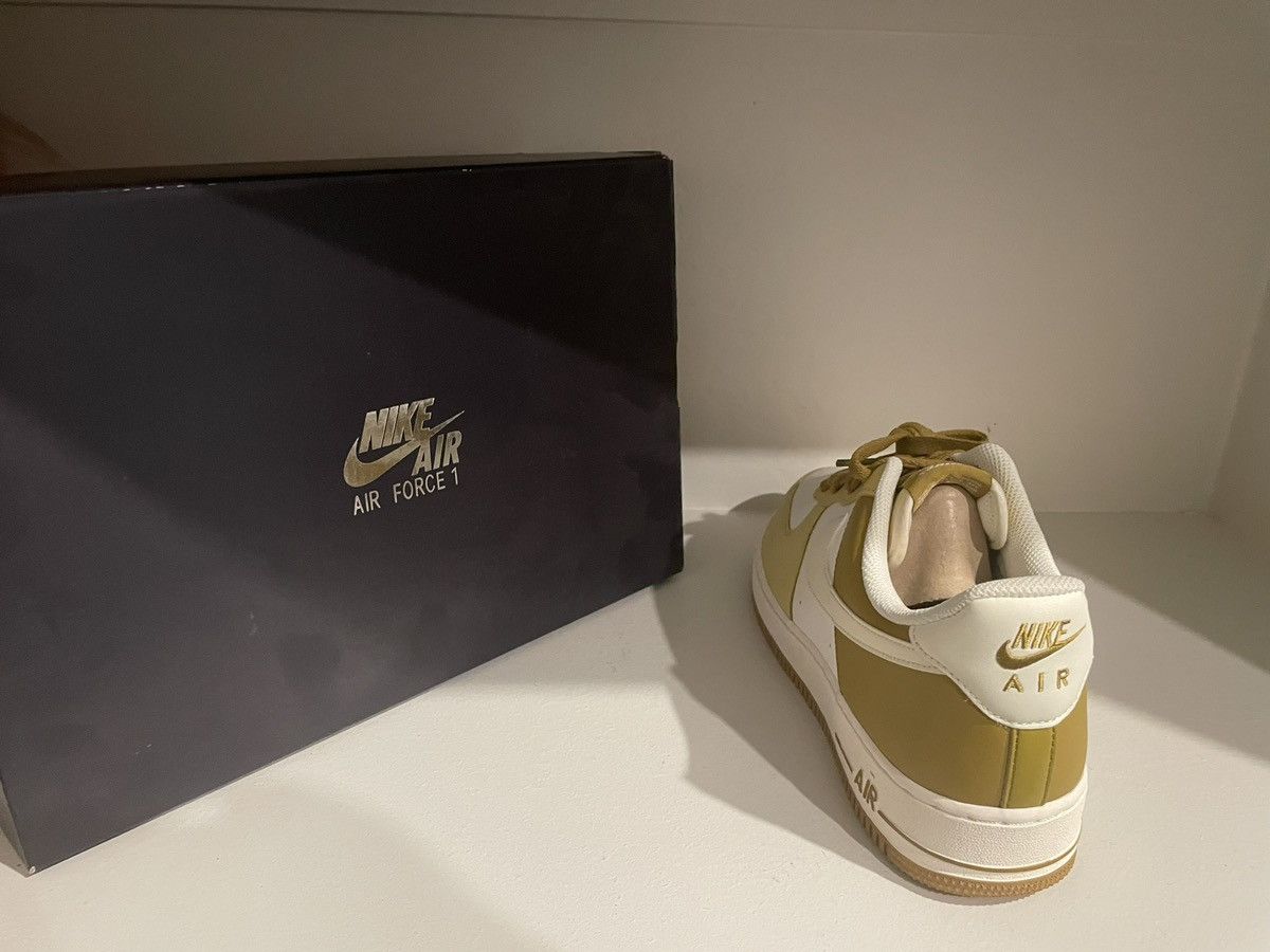 Nike Nike Air Force 1 07 AF1 Bronzine Saturn Gold Size US 11 / EU 44 - 3 Thumbnail