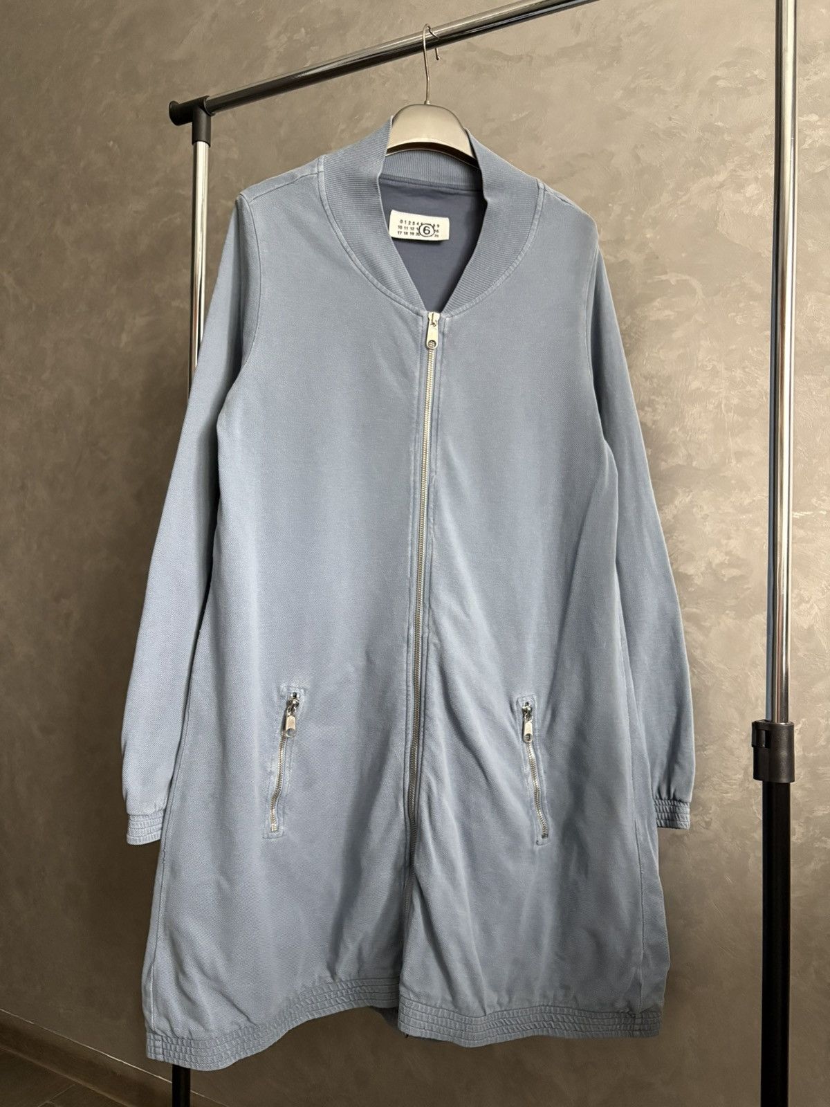Maison Margiela VTG Maison Margiela MM6 Zip Bomber Long Jacket sz S Unisex Size S / US 4 / IT 40 - 1 Thumbnail