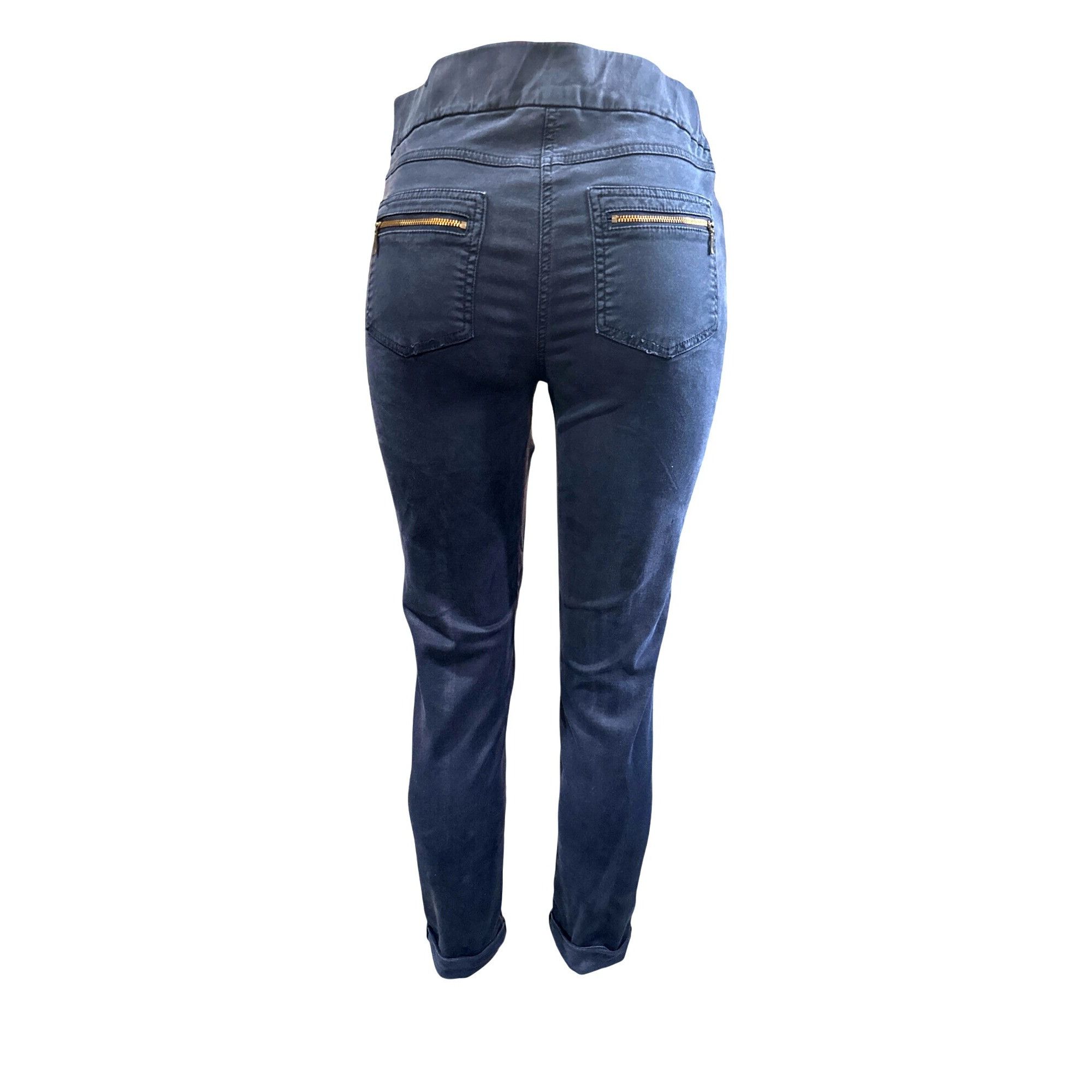 Chicos Chicos So Slimming Womens Cargo Jeans With Zip Details Slim Size 25" / US 0 / IT 36 - 4 Thumbnail