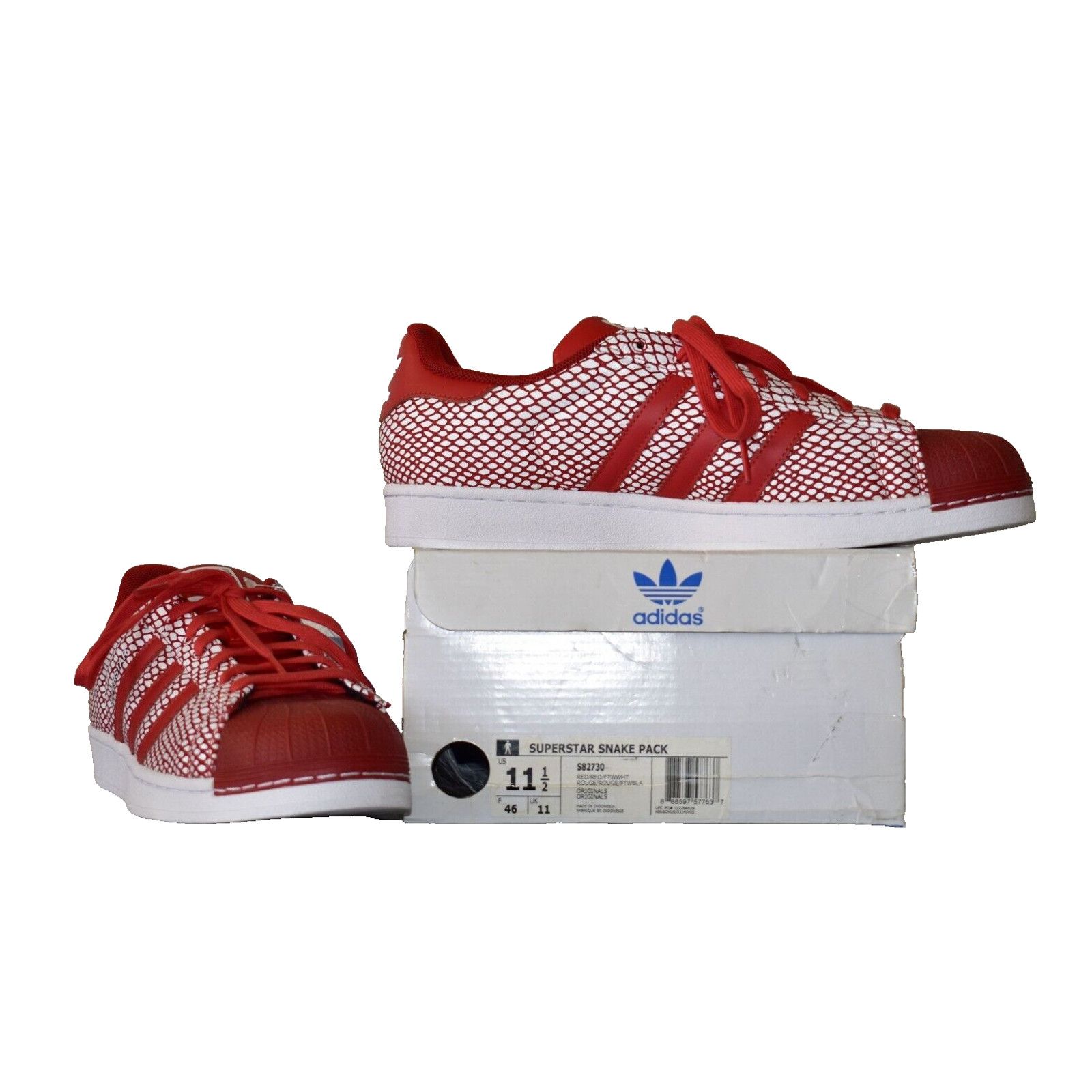 Adidas NIB ADIDAS SUPERSTAR SNAKE PACK Originals Shoes S82730 11.5 Grailed