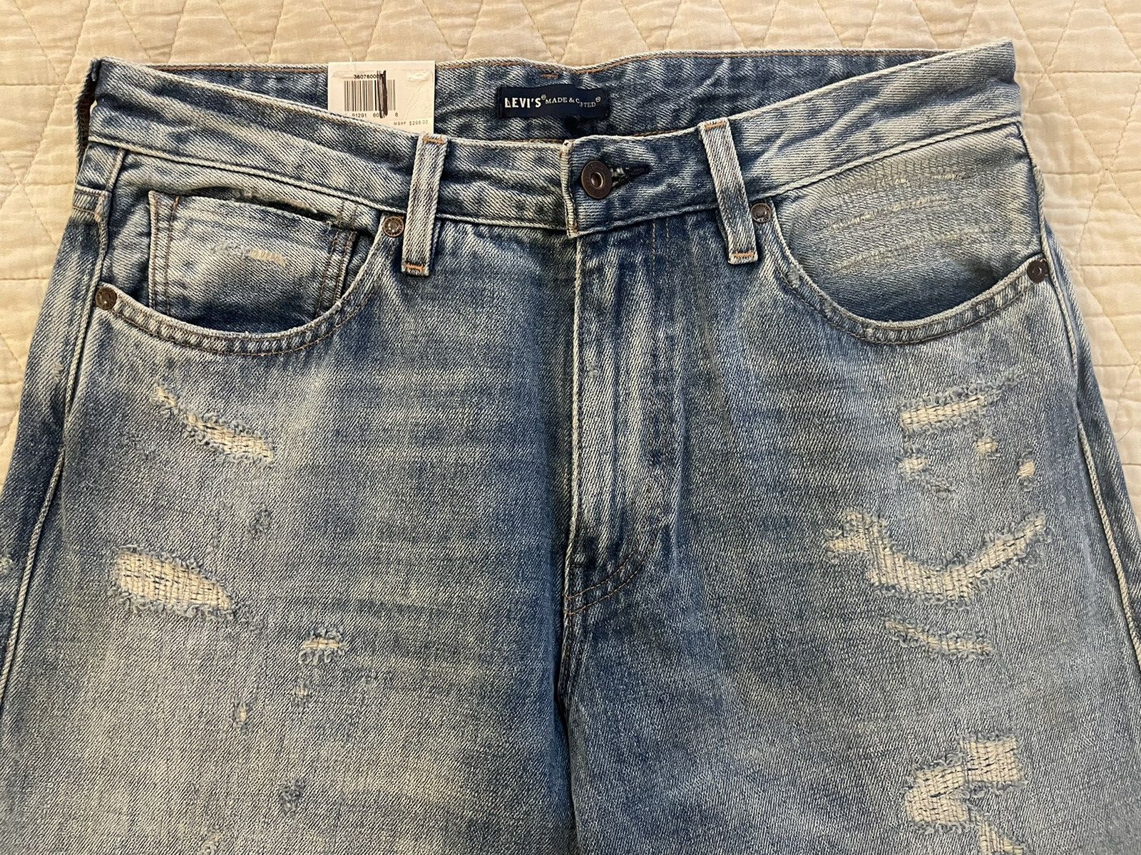 Levi's Made & Crafted DRAFT TAPER SELVEDGE JEAN Size US 32 / EU 48 - 8 Thumbnail