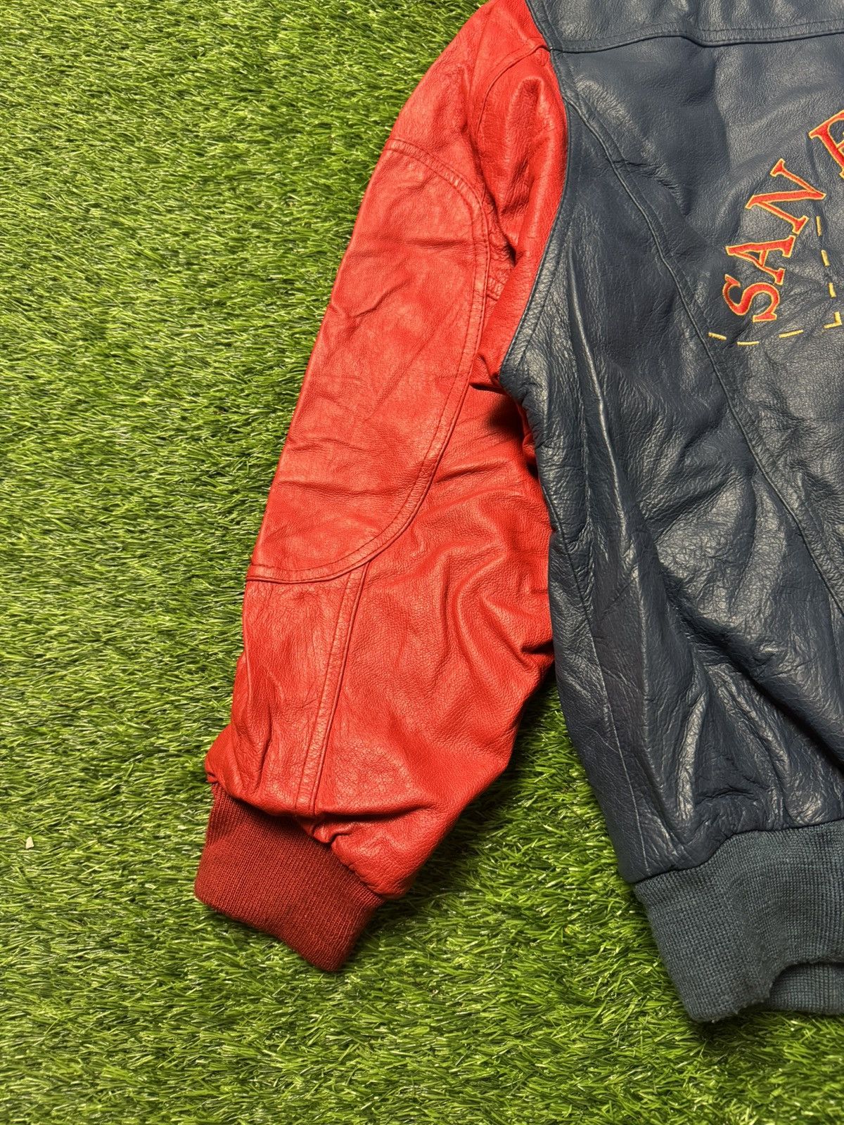 Art Comes First × NFL san francisco - football leather jacket Size US L / EU 52-54 / 3 - 4 Thumbnail