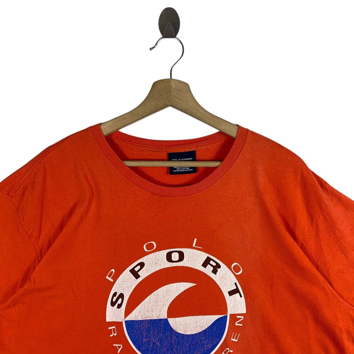 Polo Ralph Lauren × Vintage Vintage POLO SPORT by POLO RALPH LAUREN spellout tees Size US L / EU 52-54 / 3 - 2 Thumbnail