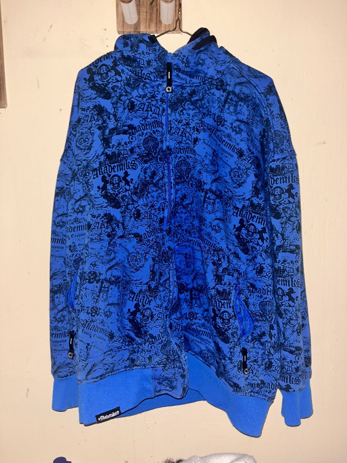 Akademiks VINTAGE Y2K AKADEMIKS ZIP UP/HOODIE Size US L / EU 52-54 / 3 - 6 Thumbnail
