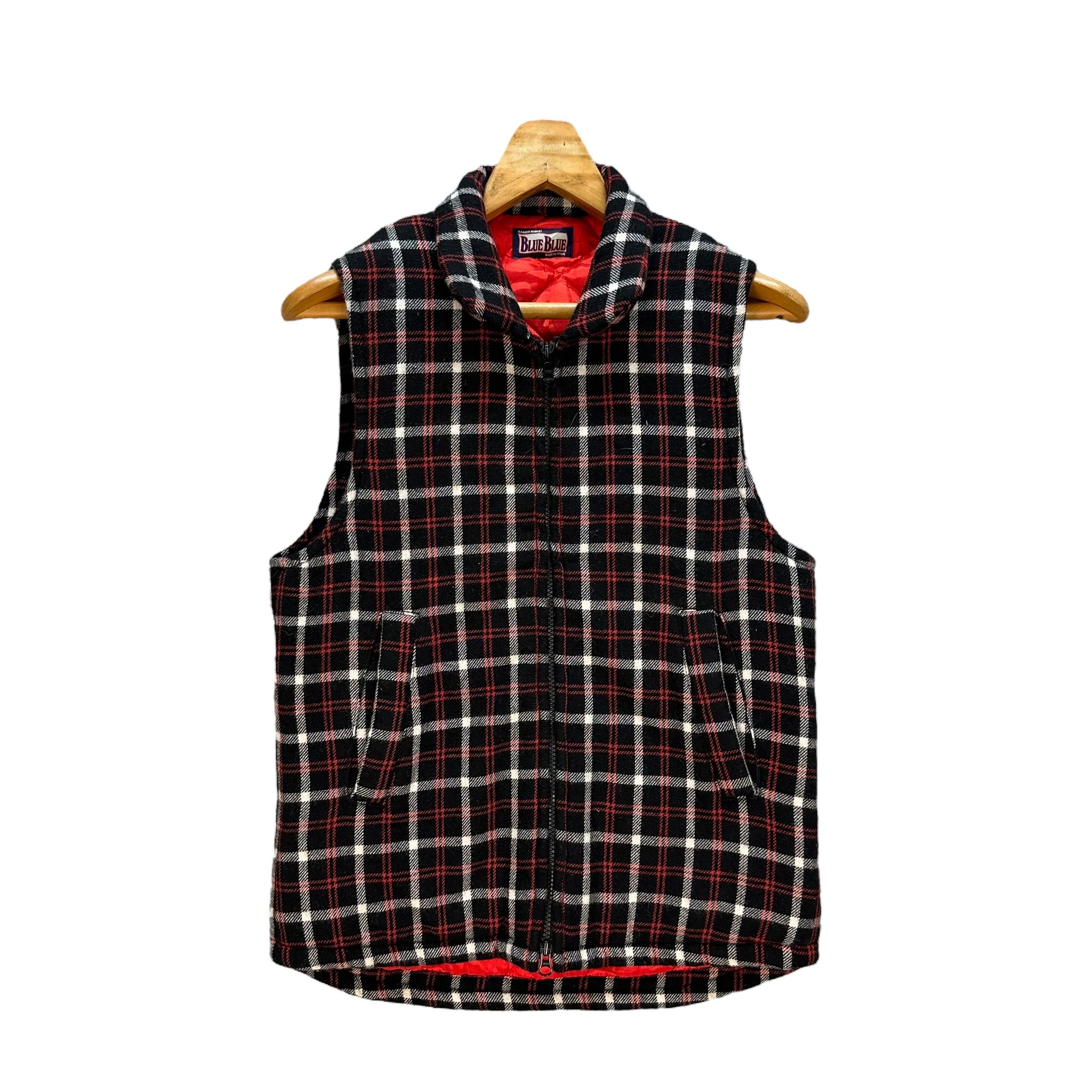 Blue Blue Japan H. Ranch Market BLUE BLUE by Seilin Puffer Vest #106-1466 Size US M / EU 48-50 / 2 - 1 Thumbnail