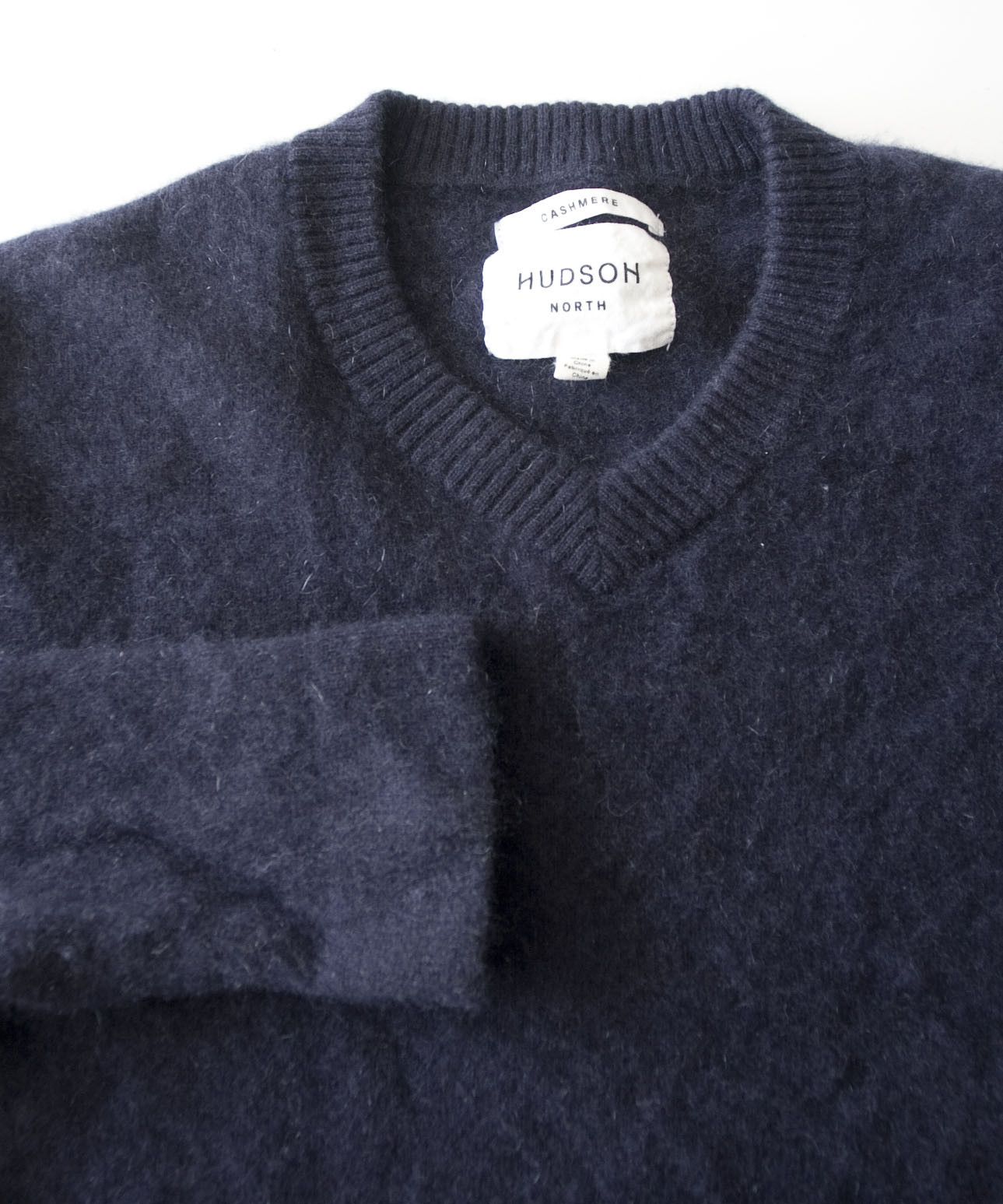 Other Hudson North Sweater 100% Cashmere Size M Dark Blue Size US M / EU 48-50 / 2 - 2 Thumbnail