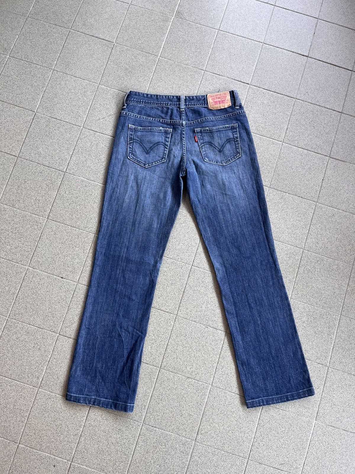 Levi's jeans straight fit blue Size US 32 / EU 48 - 4 Thumbnail