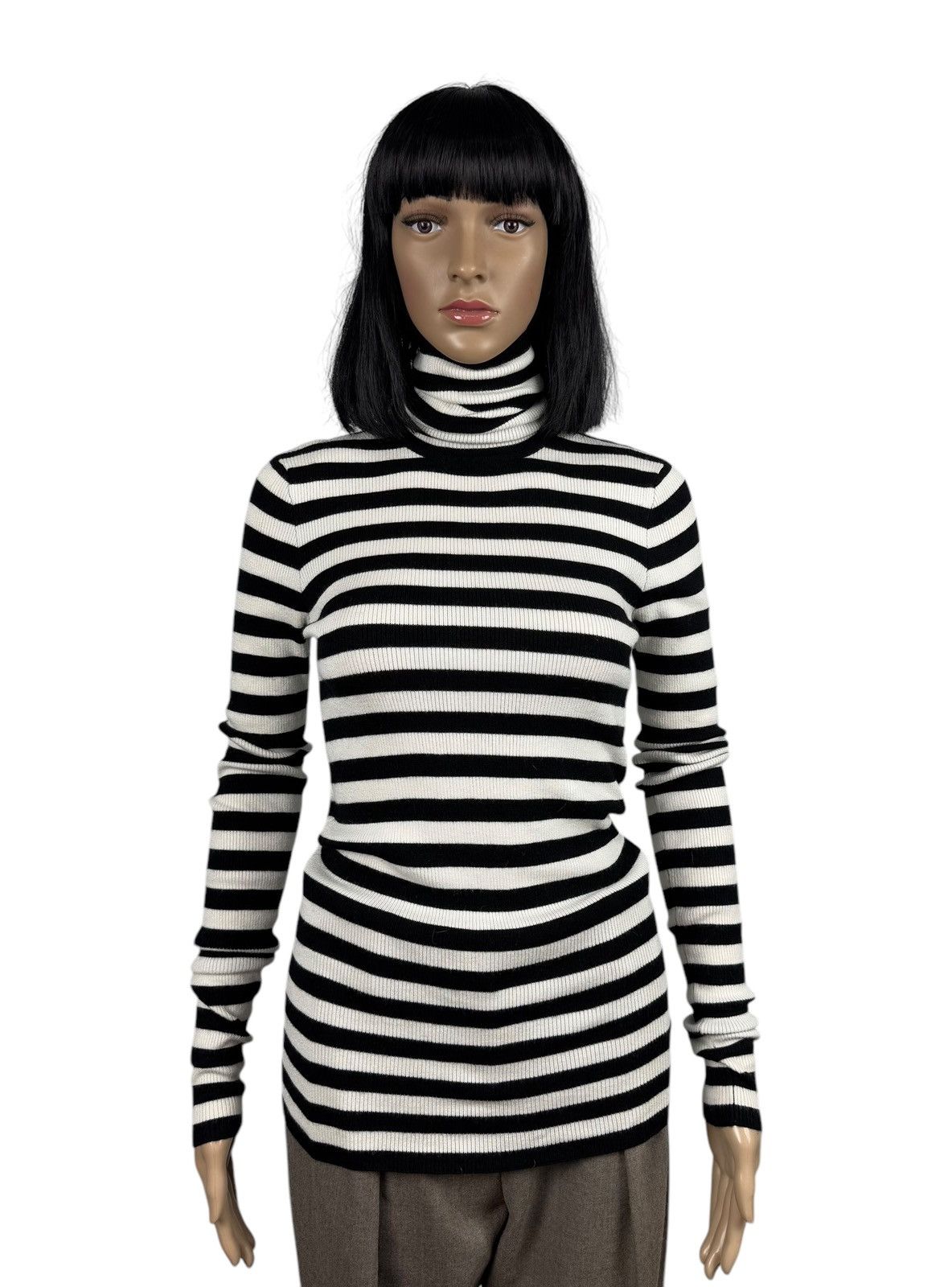 Maje Maje Wool Blend Turtleneck Striped size 2 Size M / US 6-8 / IT 42-44 - 1 Thumbnail