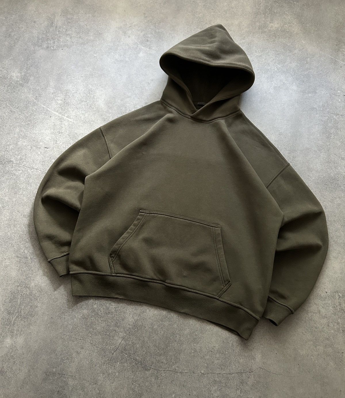 Abercrombie & Fitch Abercrombie & Fitch Essentials olive hoodies mens oversized Size US S / EU 44-46 / 1 - 2 Thumbnail