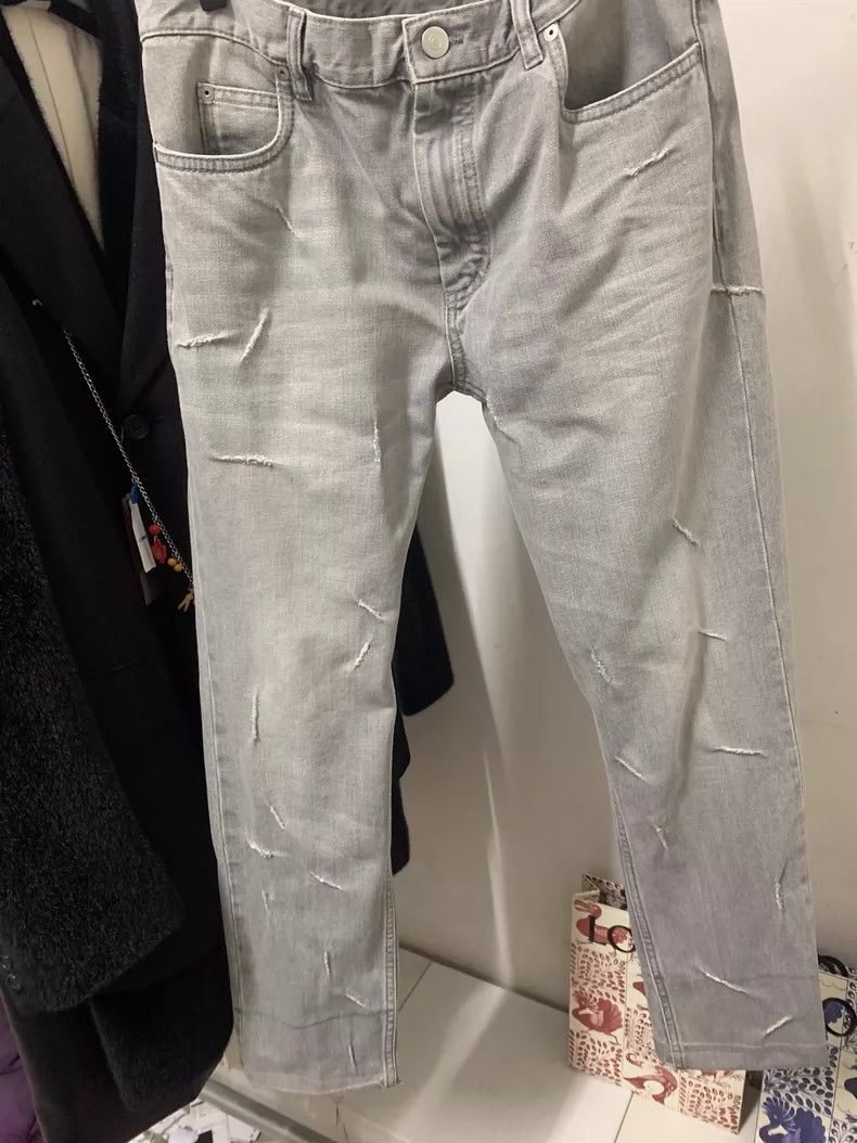 Maison Margiela Maison Margiela SS17 Margiela knife cut to destroy jeans 25 Size US 32 / EU 48 - 1 Thumbnail