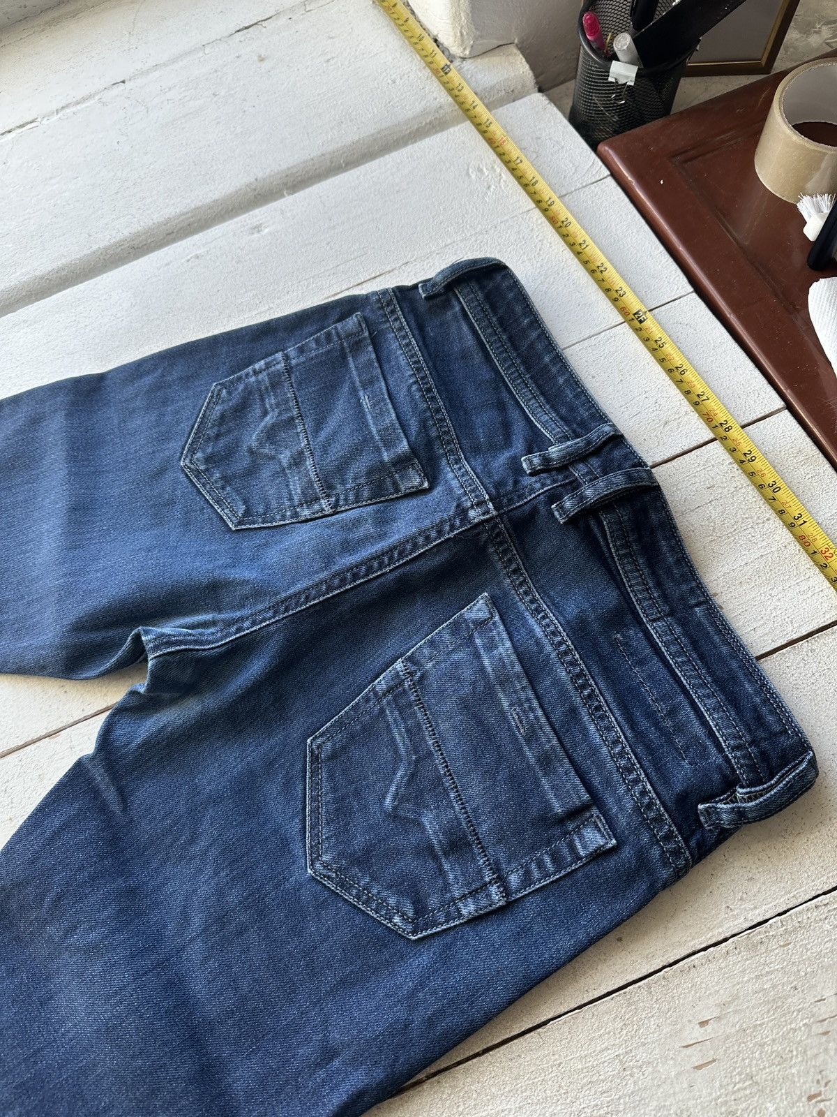 Diesel 🚨 RARE DIESEL MEN DENIM JEANS AVANT GARDE IFSIXWASNINE Y2K Size US 31 - 9 Thumbnail