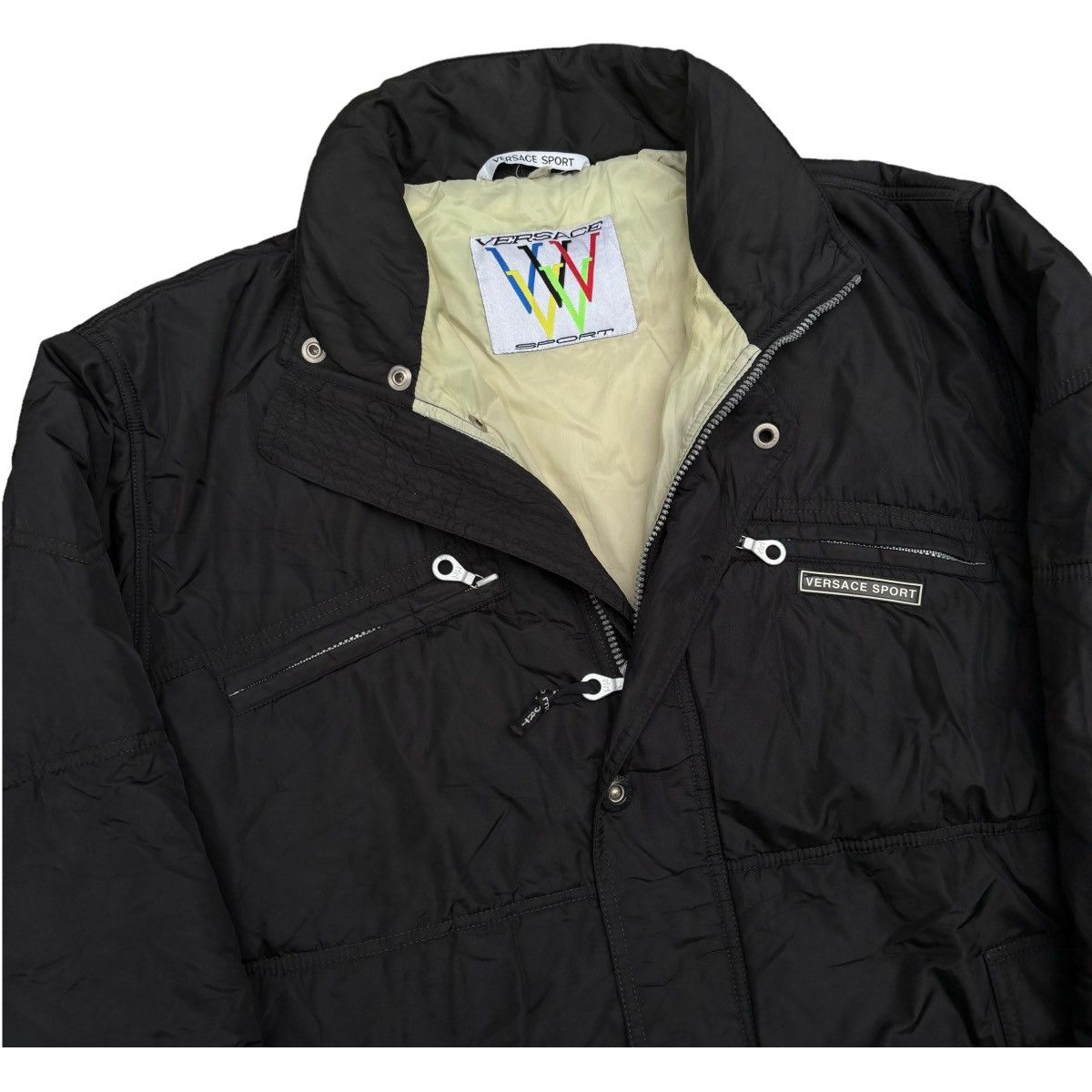 Versace Vintage Versace Sport Down Jacket Size US L / EU 52-54 / 3 - 5 Thumbnail
