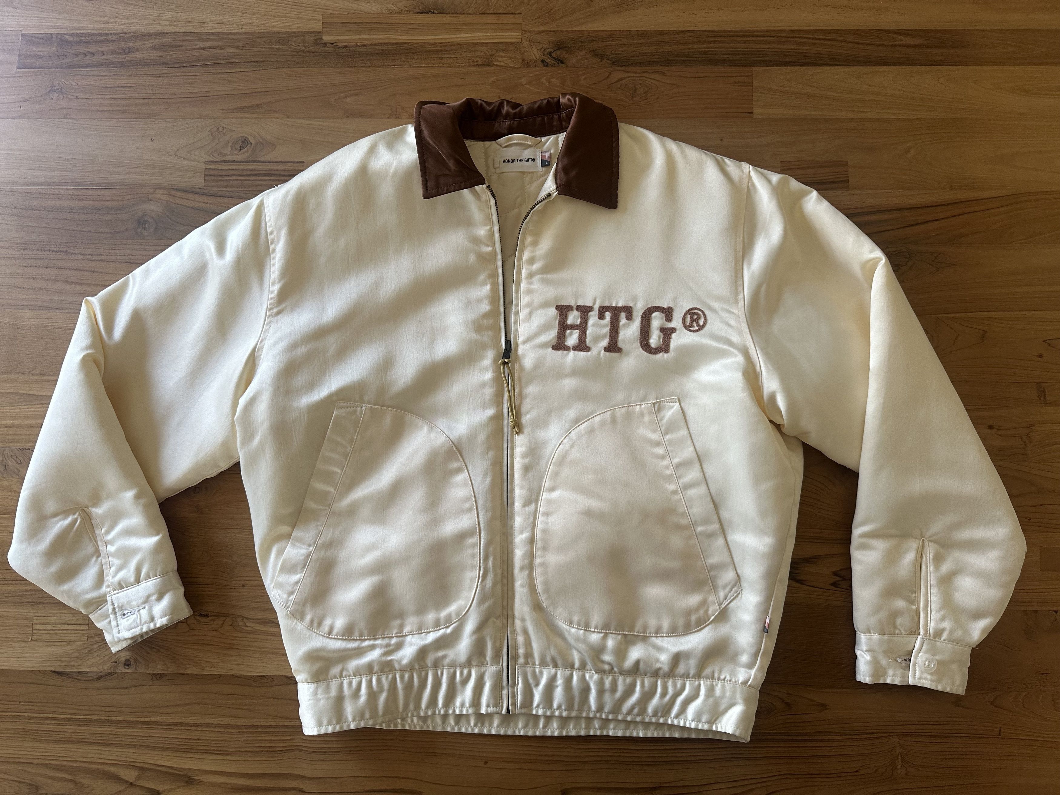 Honor the Gift Honor The Gift Men's Inner City Jacket in Cream Size US M / EU 48-50 / 2 - 1 Thumbnail