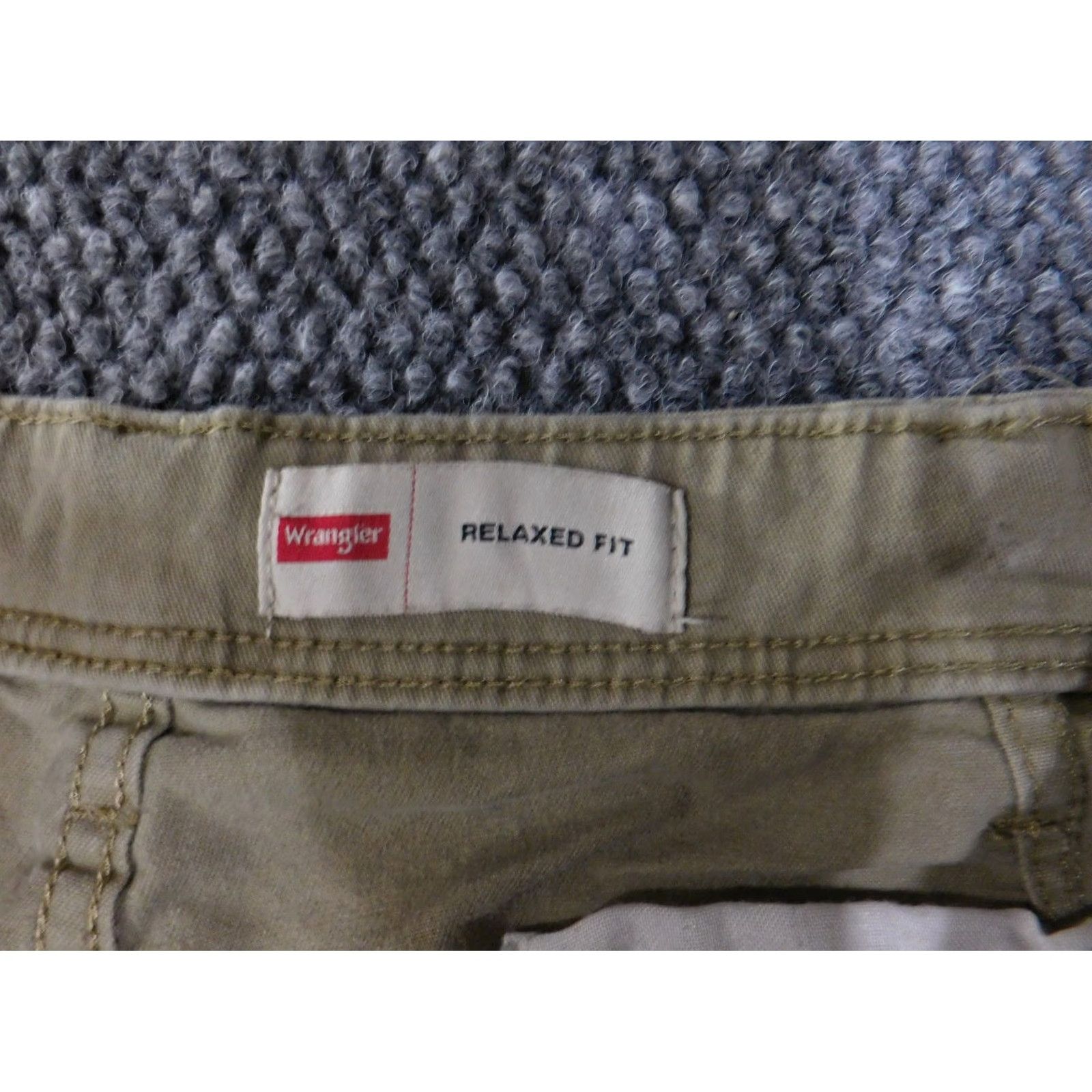 Wrangler Wrangler Cargo Pants Mens 40x30 Khaki Relaxed Fit Utility Work Outdoor Pants Cargo Pocket Navy? Size US 40 / EU 56 - 6 Thumbnail
