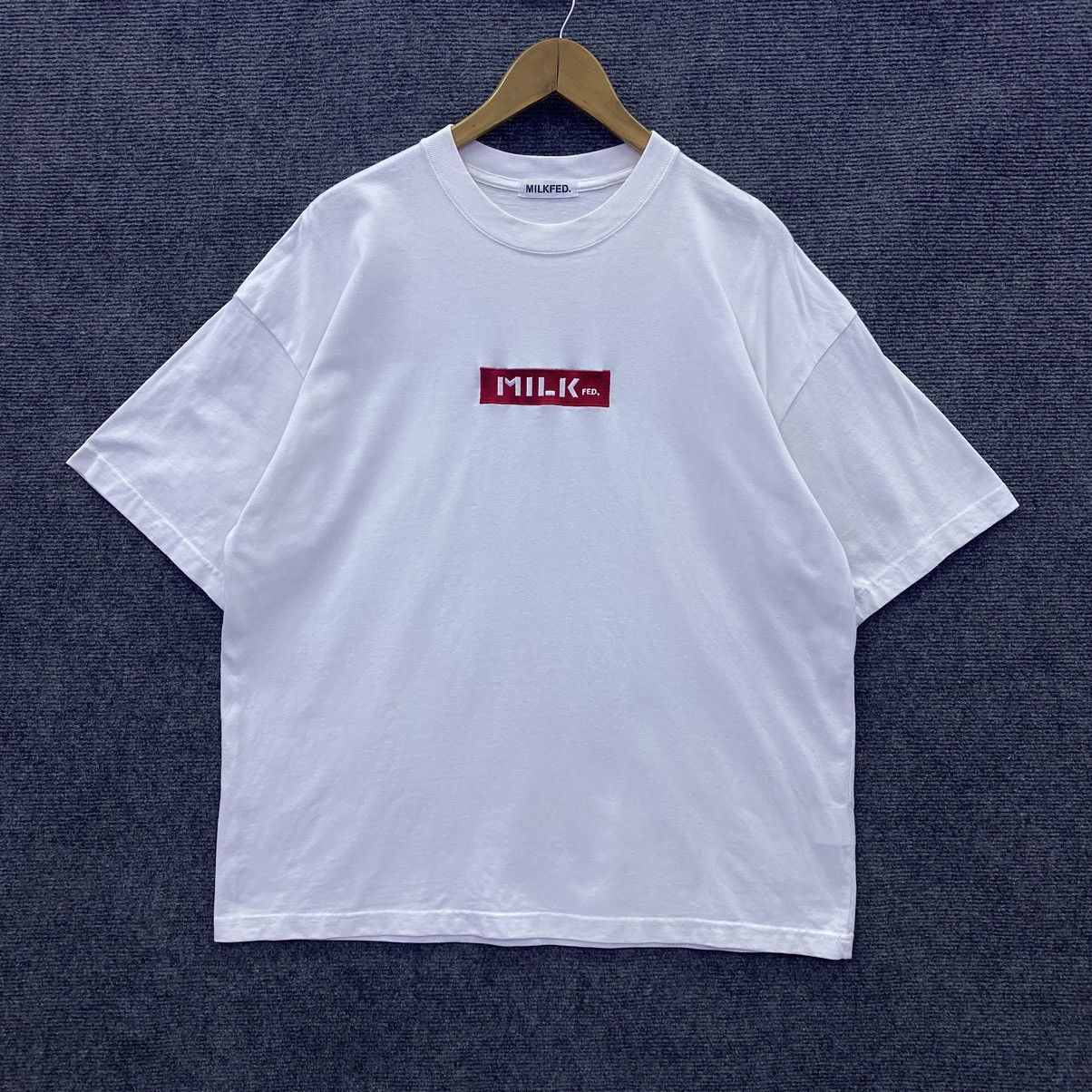 Grailed Rare Milk Fed Tshirt Box Logo Size US XL / EU 56 / 4 - 1 Thumbnail