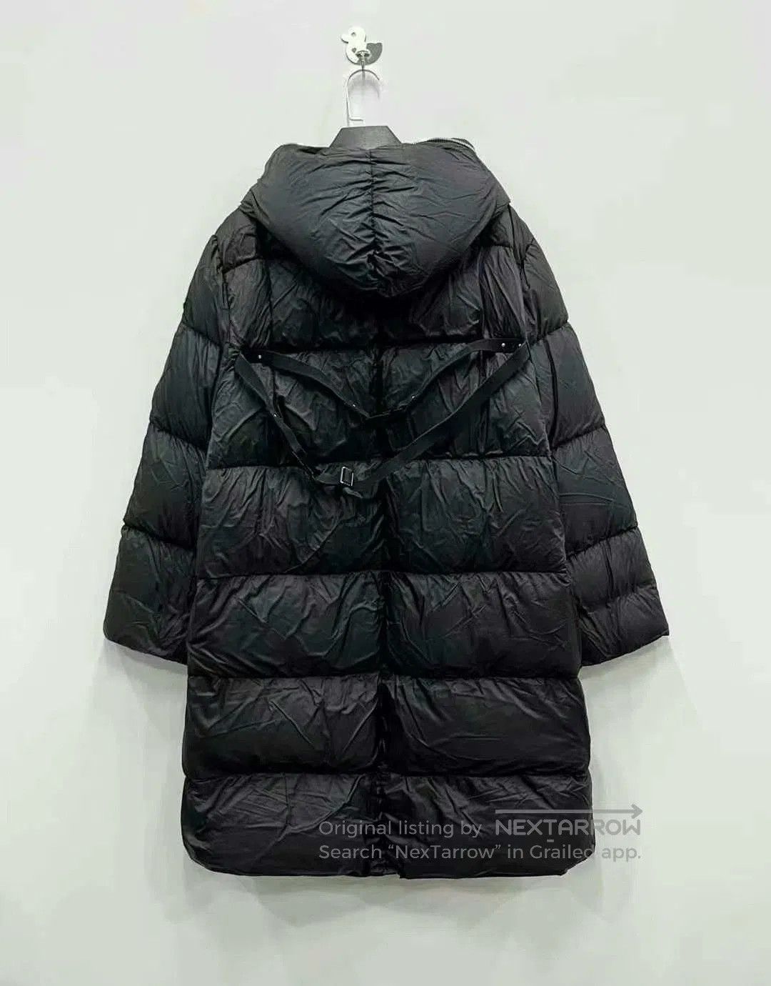 Other Moncler x Rick Owens Black Long Down Jacket. Size XS / US 0-2 / IT 36-38 - 2 Thumbnail