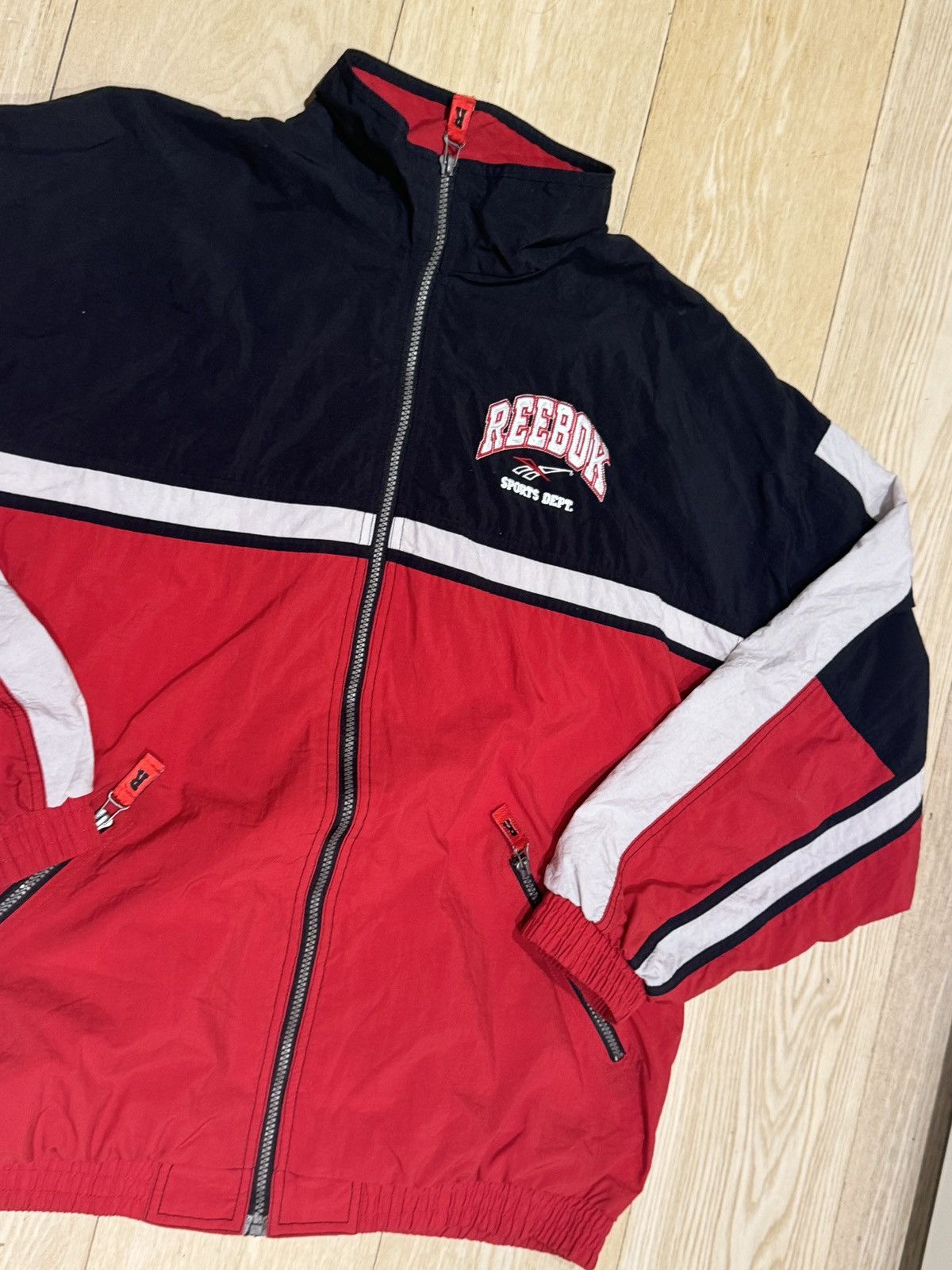 Reebok Reebok Dept Vintage jacket 90’s XL Size US XL / EU 56 / 4 - 3 Thumbnail