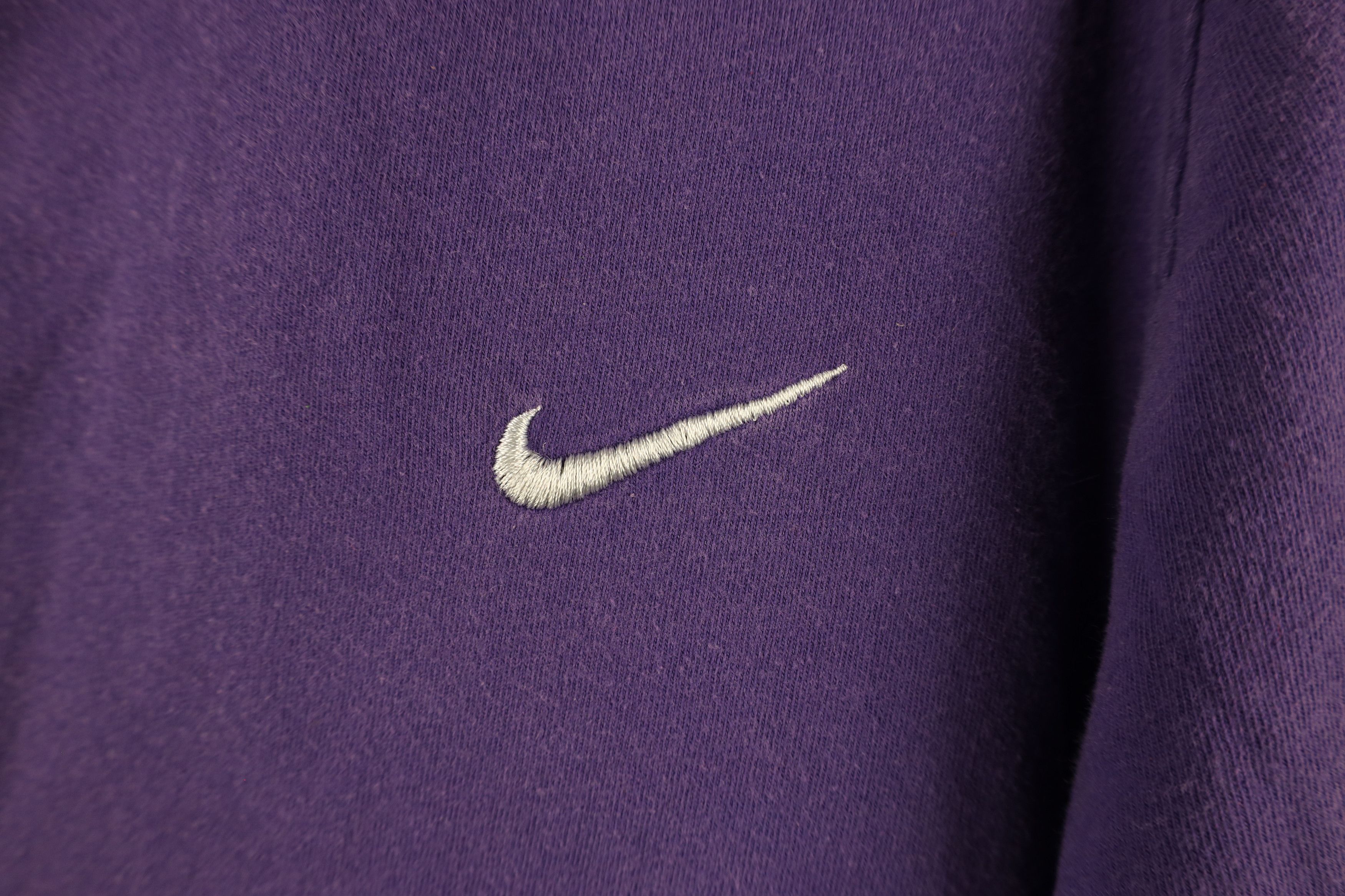 Nike × Vintage Vintage Nike Scott Mini Swoosh Short Sleeve T-Shirt Purple Size US M / EU 48-50 / 2 - 4 Thumbnail