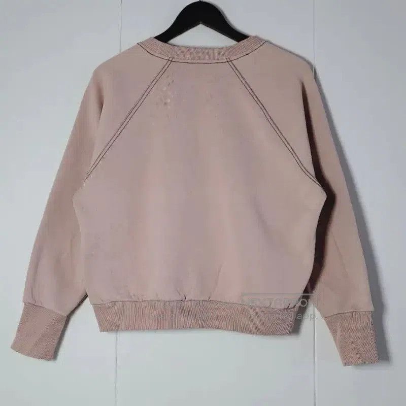 Burberry Burberry Cotton Pullover Sweatshirt in Light Pink. Size L / US 10 / IT 46 - 2 Thumbnail