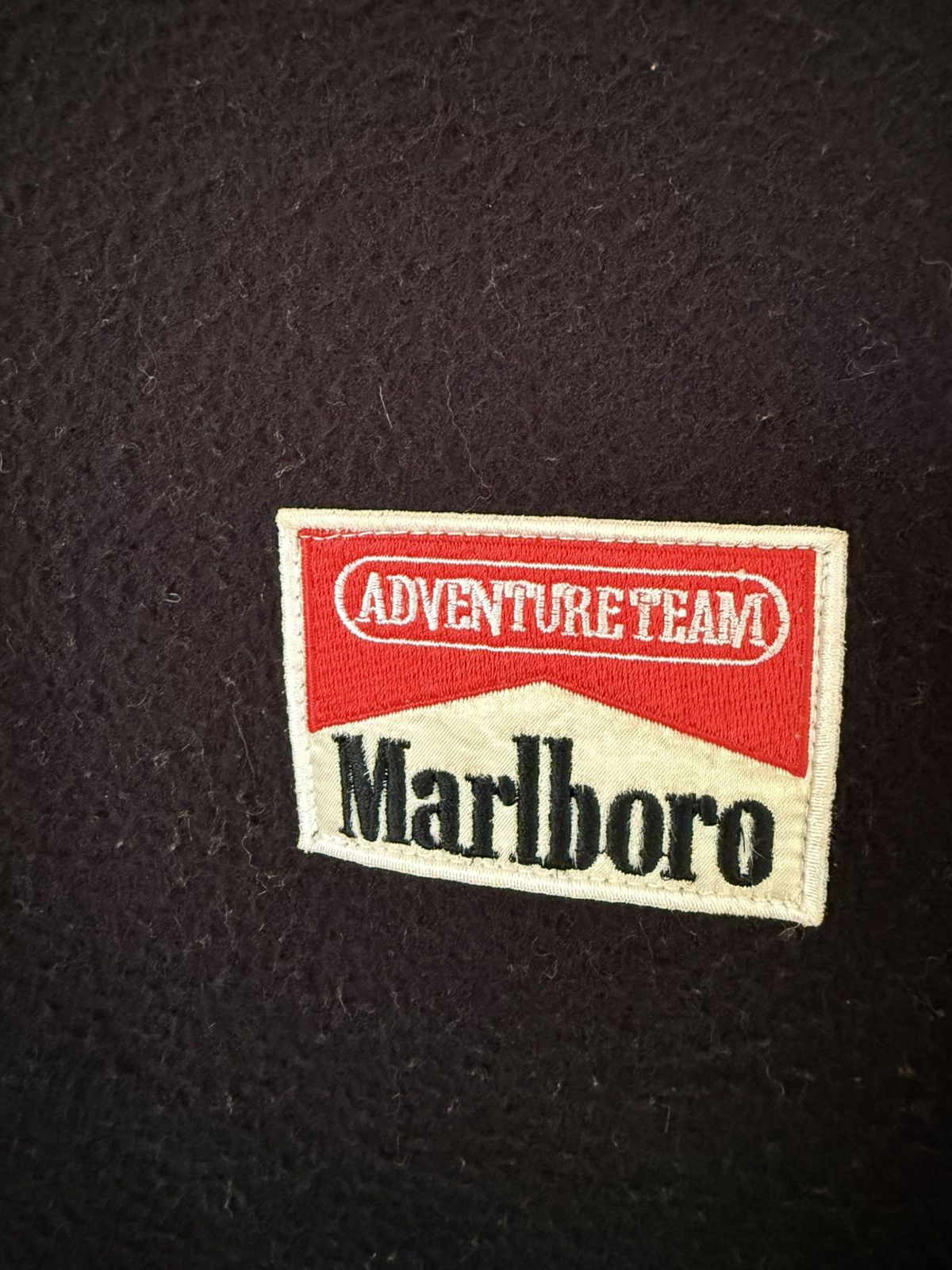 Marlboro Adventure Team × Vintage Vintage Marlboro Fleece Half Zipper Pullover Sweatshirt Size US L / EU 52-54 / 3 - 3 Thumbnail
