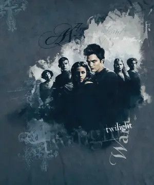Expert Horror VINTAGE Y2K The Twilight Saga Movie Promo T-Shirt Anvil Tag Size US M / EU 48-50 / 2 - 2 Thumbnail