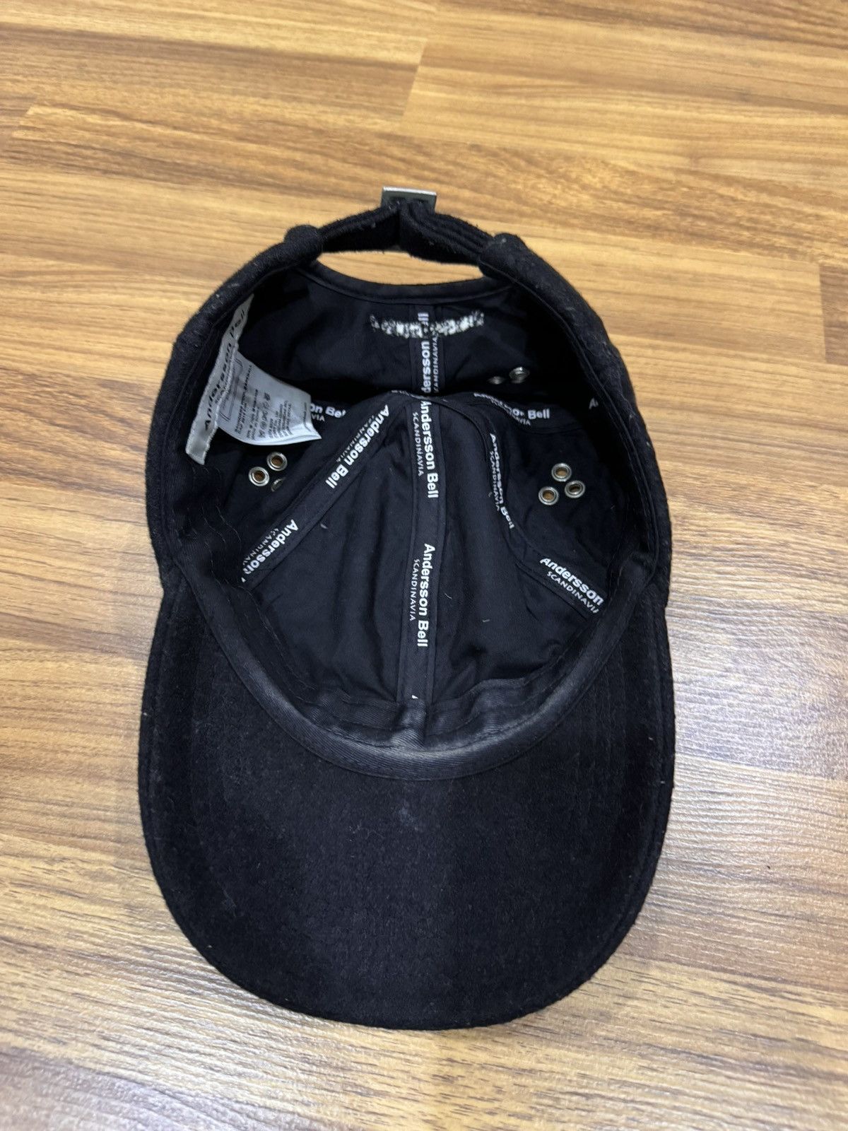 Andersson Bell ANDERSSON BELL SAUNDERS WOOL BASEBALL CAP FW 2015 CAP HAT Size ONE SIZE - 6 Thumbnail