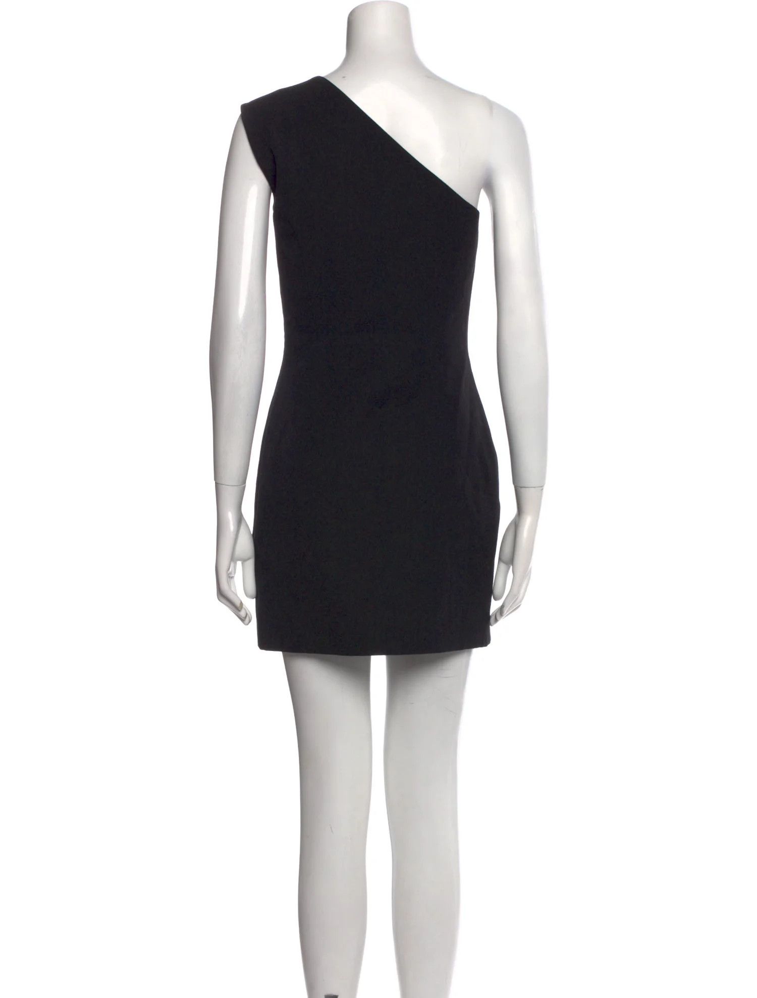 Balmain o1s1wg110825 Wool Knit Mini Dress in Black Size M / US 6-8 / IT 42-44 - 4 Thumbnail