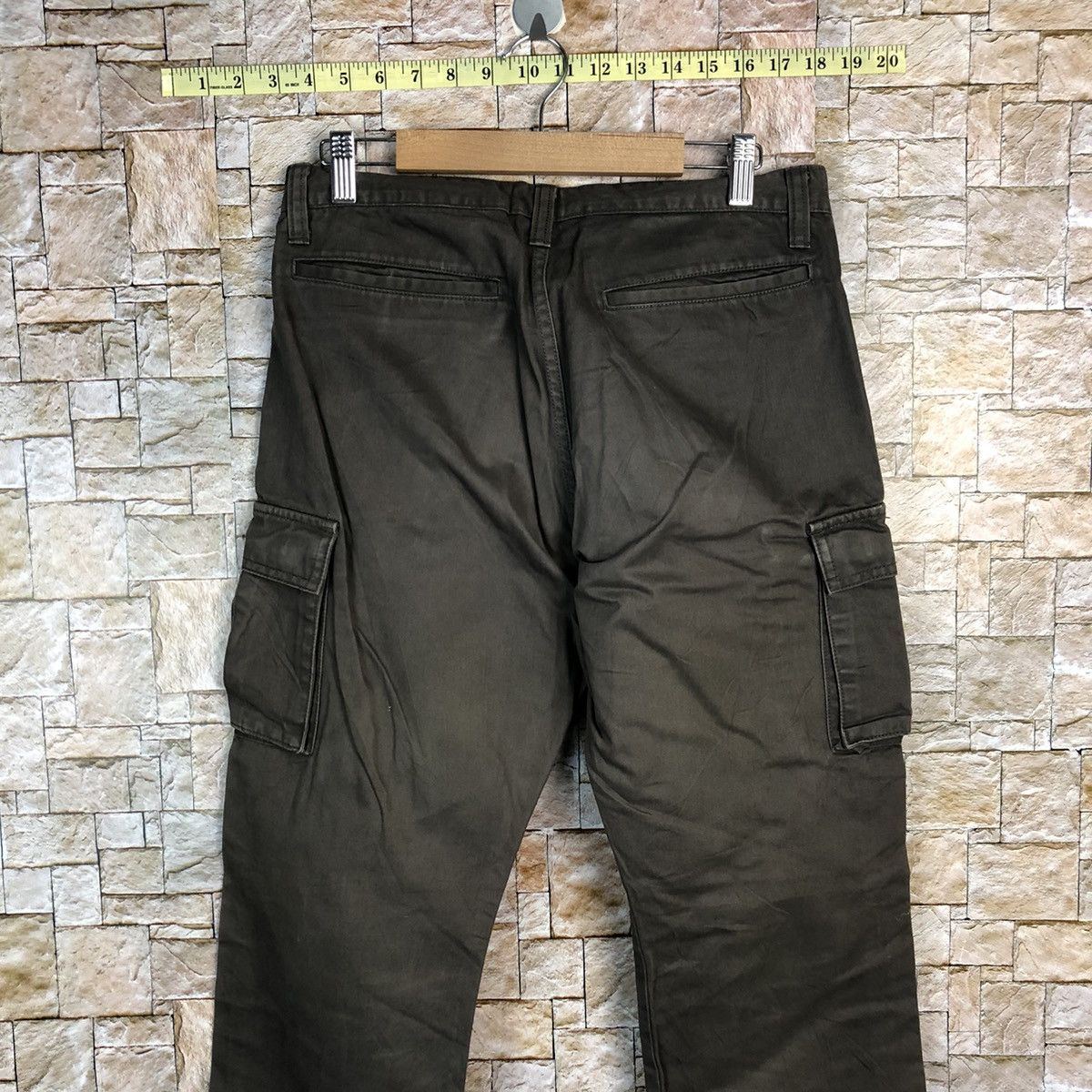 Global Work Global Work Brown Cargo Multipocket Pants #A610 Size US 30 / EU 46 - 17 Thumbnail