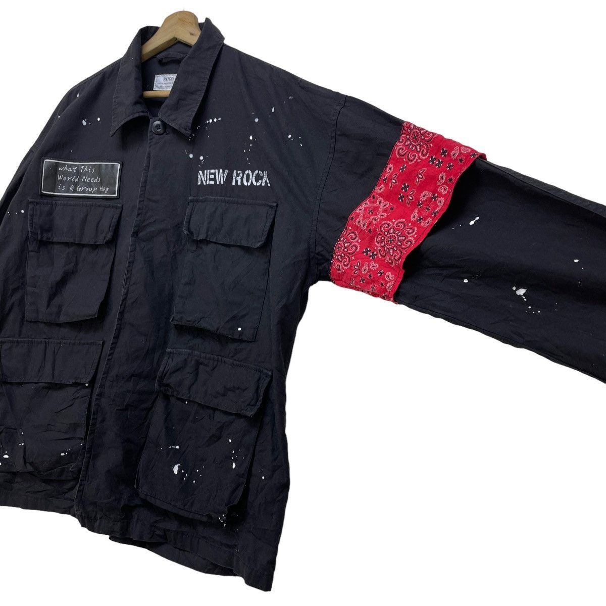 CIVARIZE 🔥Japanese Brand Baycrest Splash Painting Jacket Punk Rock Size US M / EU 48-50 / 2 - 4 Thumbnail