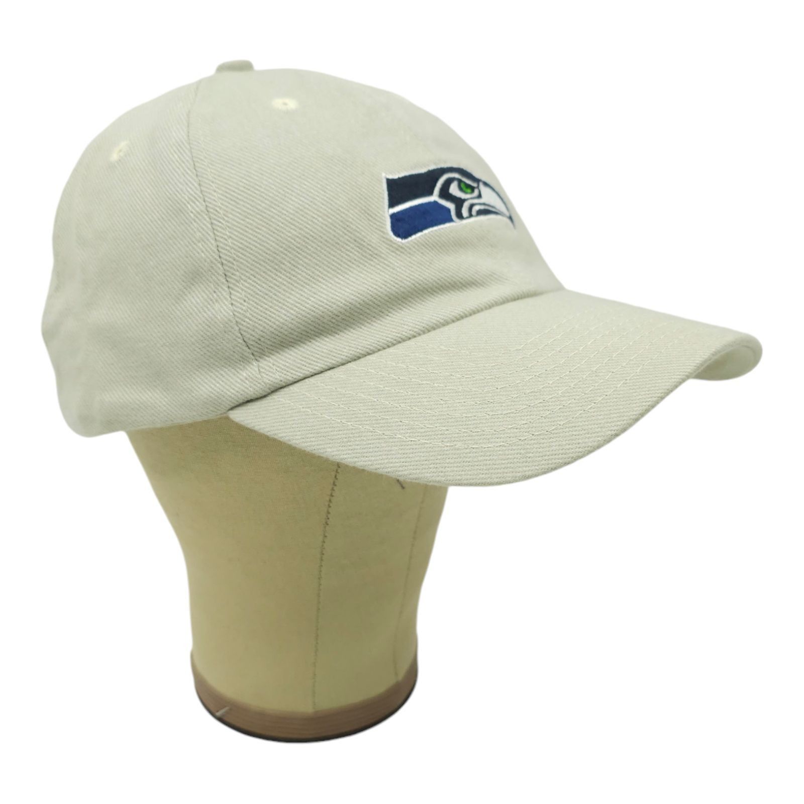 NFL NFL Seattle Seahawks Football Adjustable Size Strapback Cap Size ONE SIZE - 3 Thumbnail