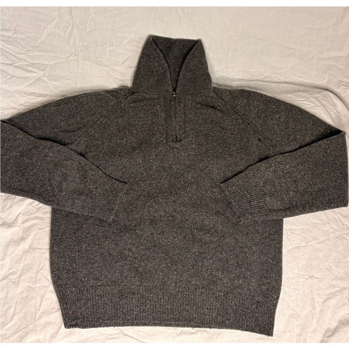 J.Crew J. Crew VTG Merino Pullover Wool Blend Dark Gray Sweater Size US S / EU 44-46 / 1 - 1 Thumbnail