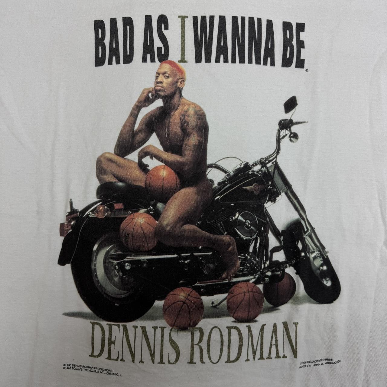Delta Dennis Rodman “Bad as I wanna be” T-shirt Size US XL / EU 56 / 4 - 2 Thumbnail