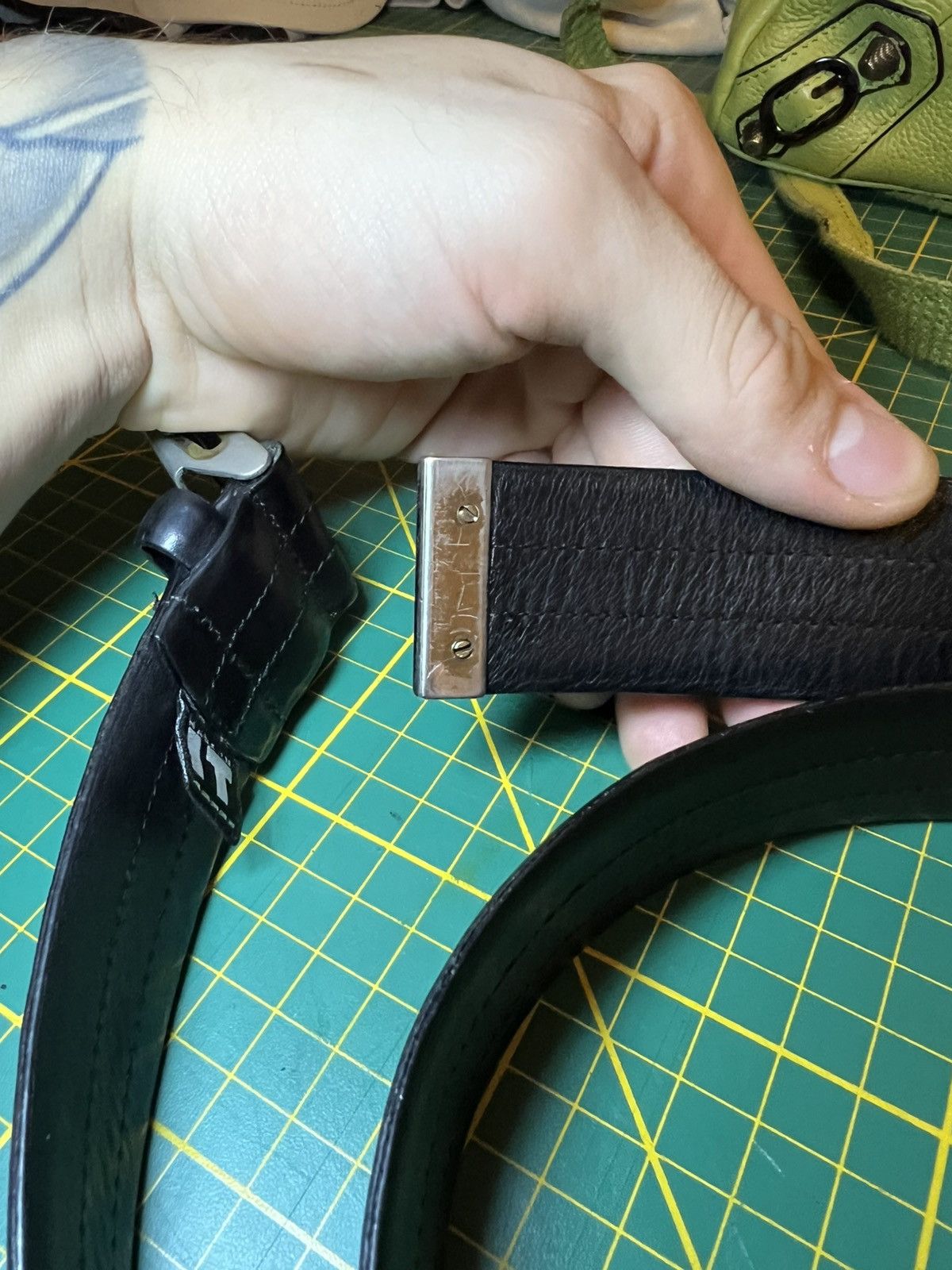 Versace Jeans Couture Vintage Versace Jeans Couture fully adjustable leather belt Size ONE SIZE - 13 Thumbnail