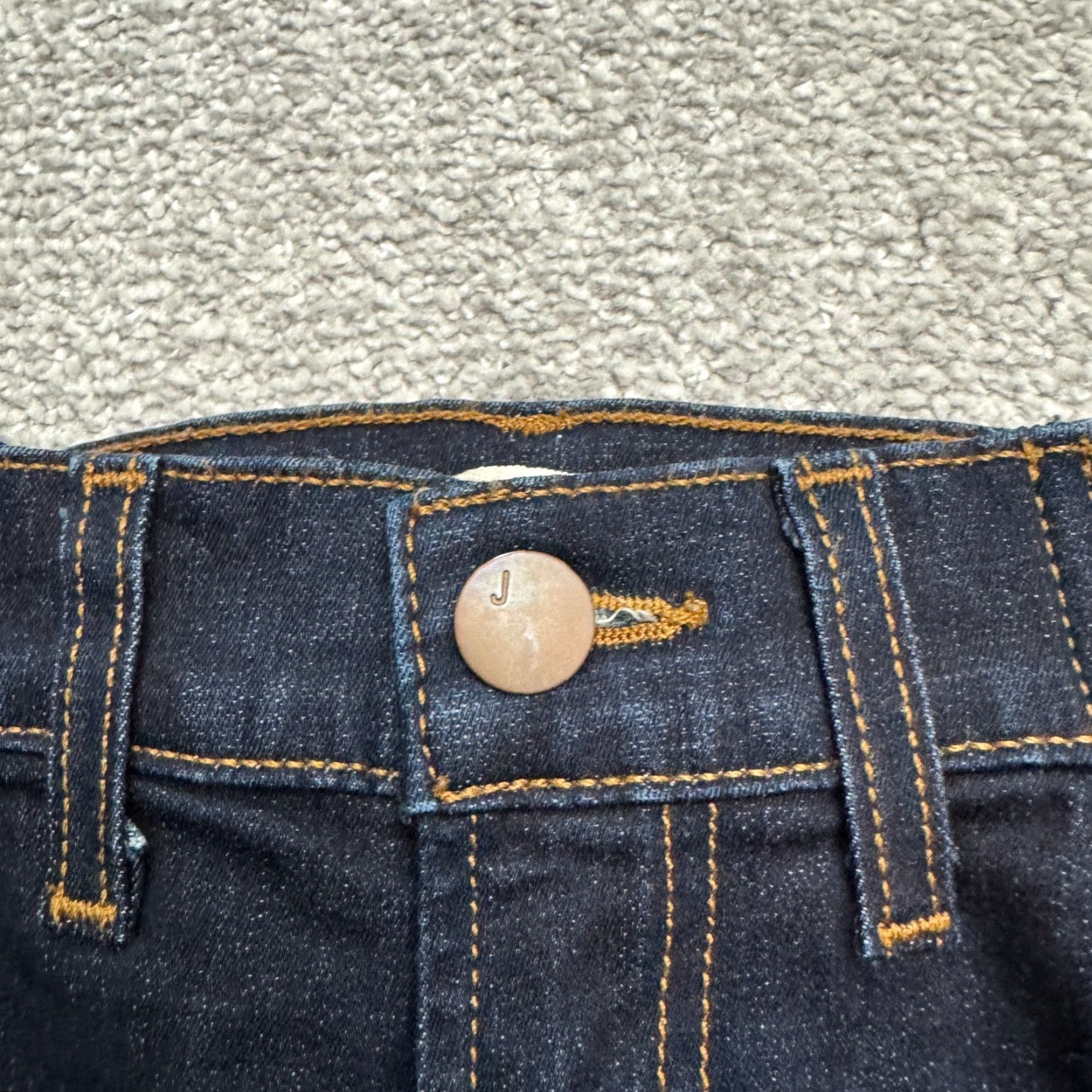 J Brand J Brand Mama J Maternity Skinny Denim Jeans - Starless - Dark Wash - 27 - Blue - Stretch - Jeans - Women Size 27" / US 4 / IT 40 - 3 Thumbnail