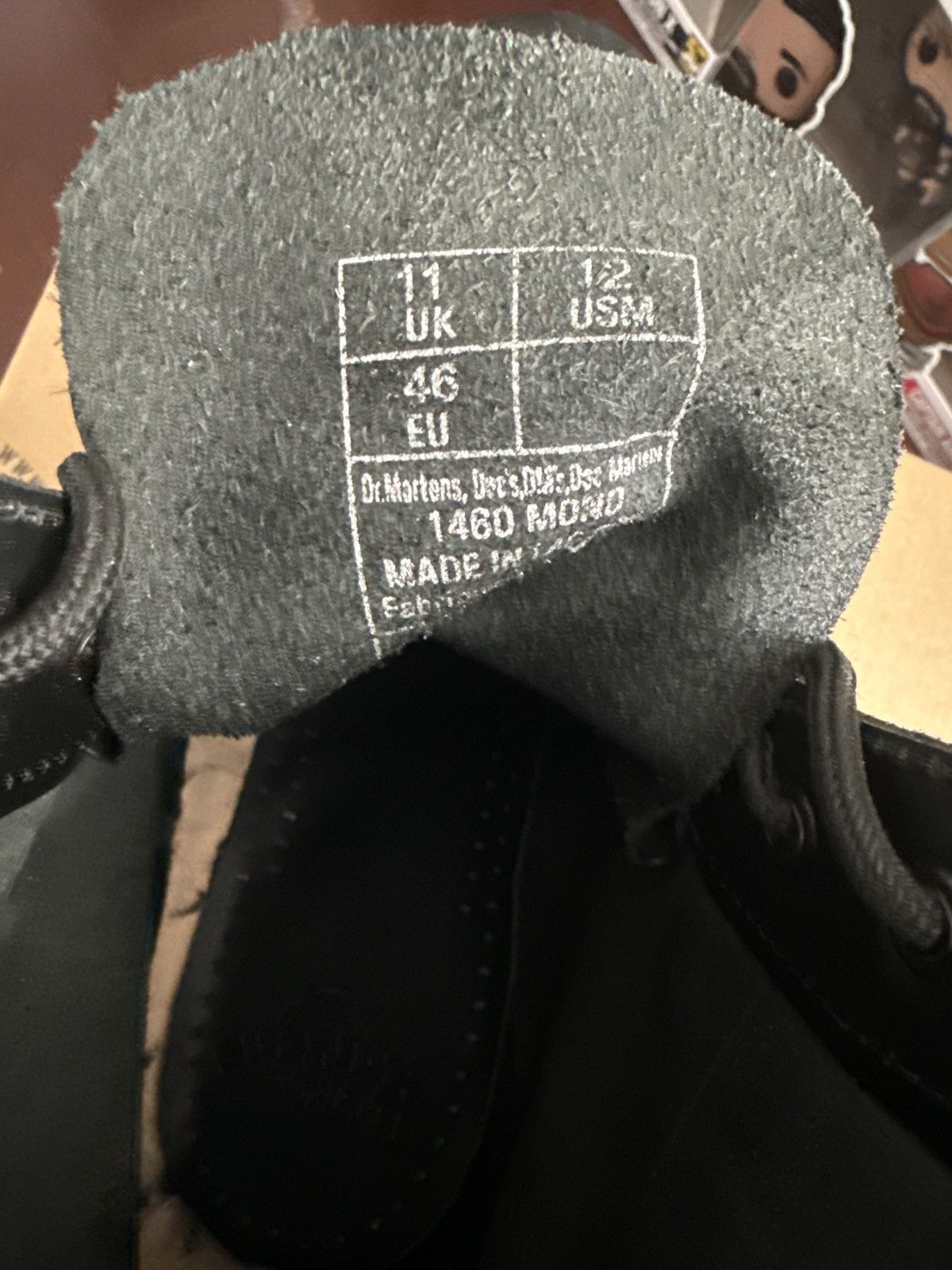Dr. Martens Dr. Martens 1460 Mono Size US 12 / EU 45 - 6 Thumbnail