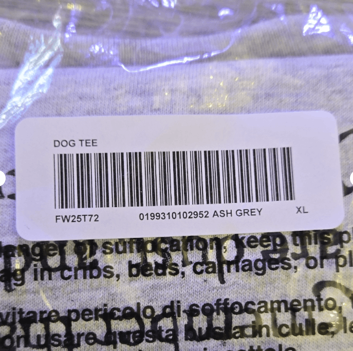 Supreme Supreme Dust Tee Ash Grey XL FW25 BNSEALED SiZE XL Size US XL / EU 56 / 4 - 2 Thumbnail