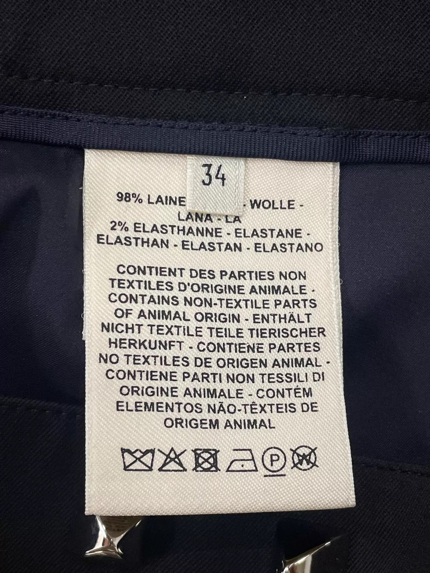 Hermes Hermes Black Rivets Casual Shorts 34 Size 25" / US 0 / IT 36 - 5 Thumbnail
