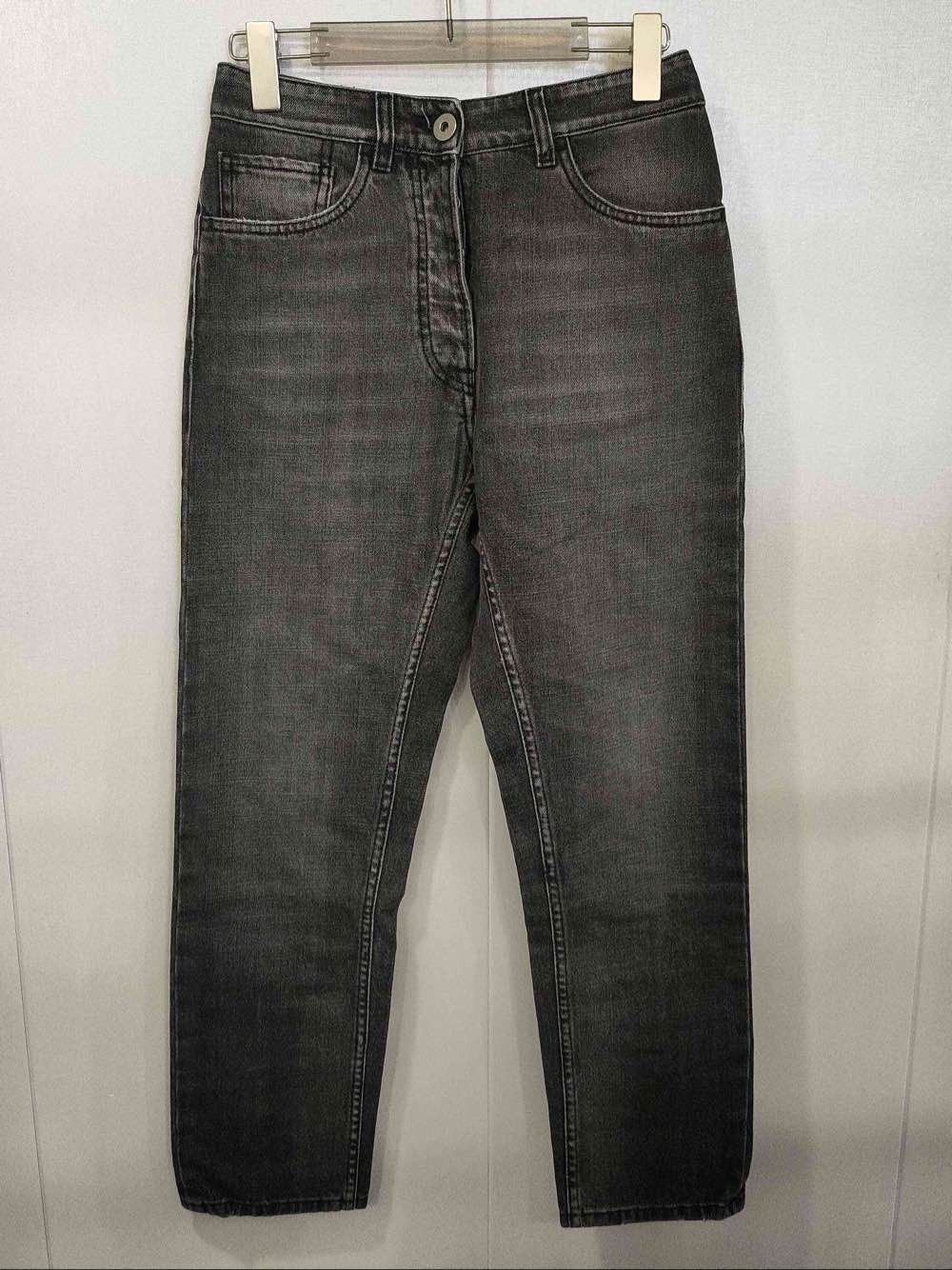 Prada Prada Logo Patch Denim Jeans Size US 26 Size US 26 / EU 42 - 1 Thumbnail