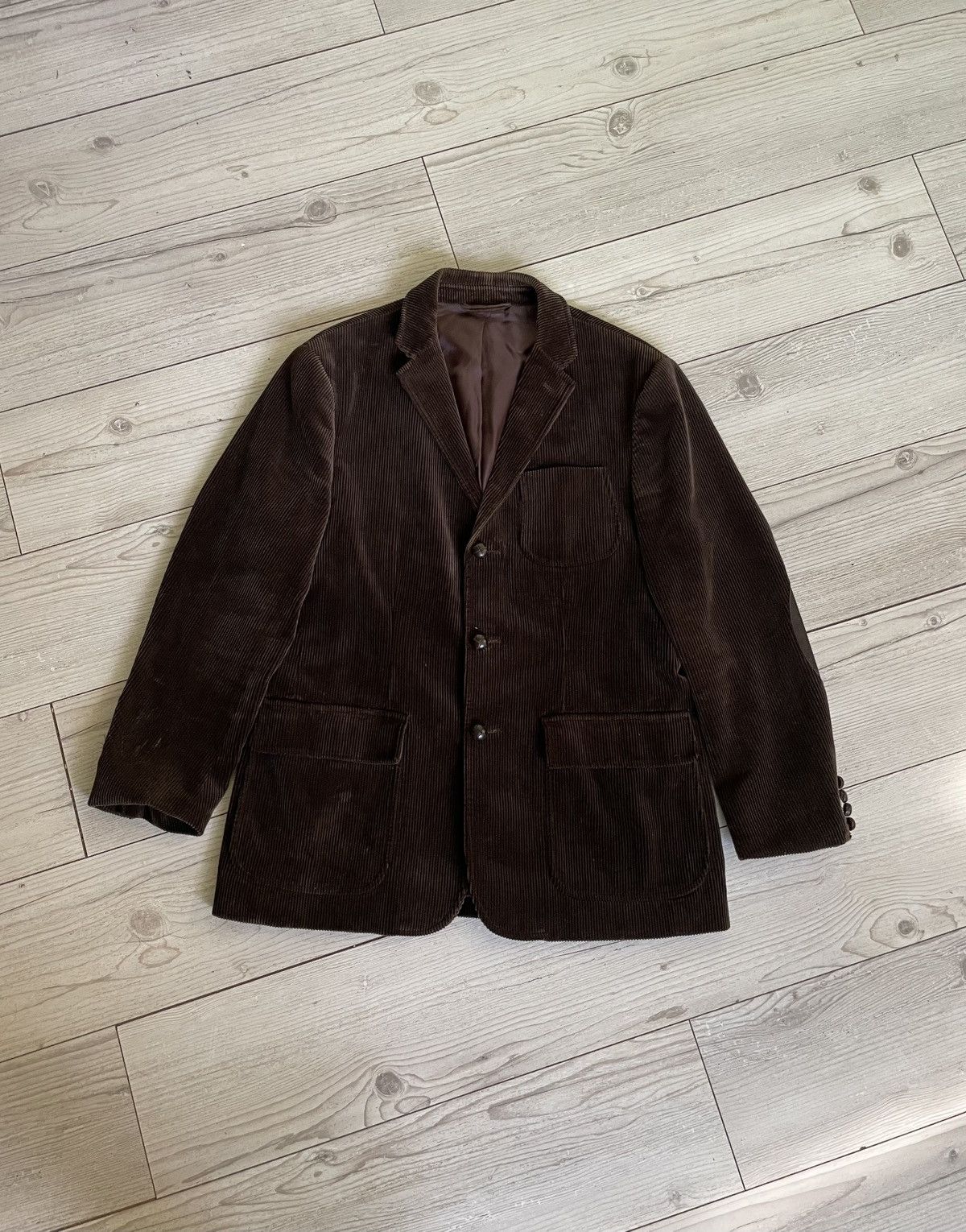 Polo Ralph Lauren × Vintage Polo Ralph Lauren Corduroy Blazer Size 44R - 2 Thumbnail