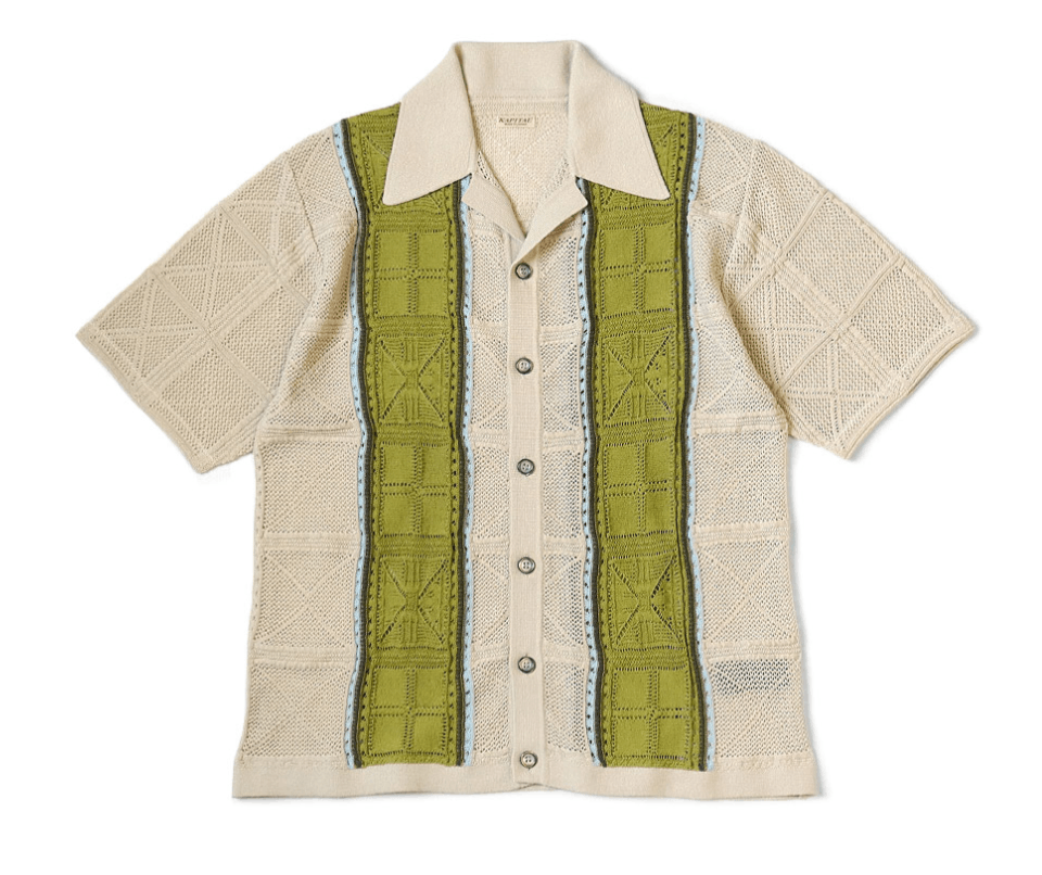 12G Crochet Knit Tennessee Aloha Polo