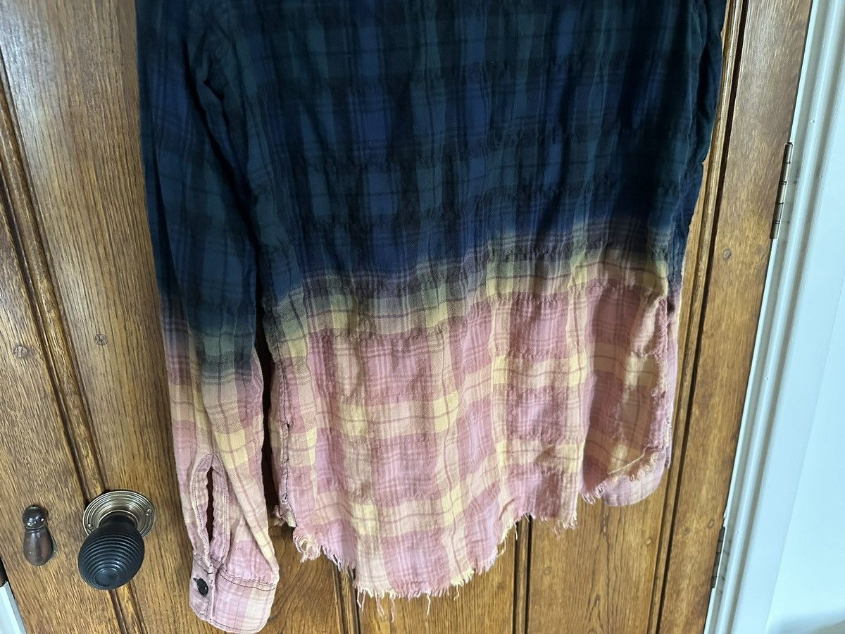 Saint Laurent Paris SS16 Saint Laurent surf sound bleached flannel 2 tone Hedi Size US XS / EU 42 / 0 - 20 Thumbnail