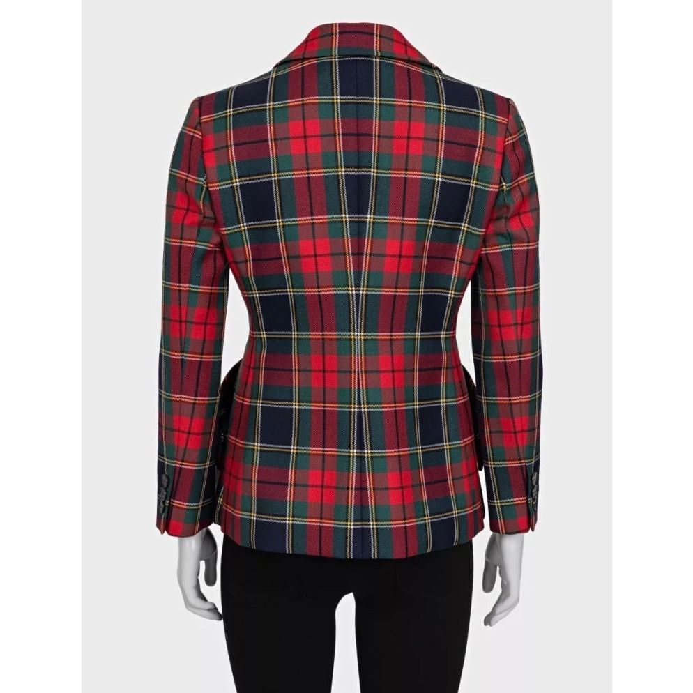 Dior Christian Dior 2019 Tartan Fitted Wool Jacket Sz 40 Size M / US 6-8 / IT 42-44 - 3 Thumbnail