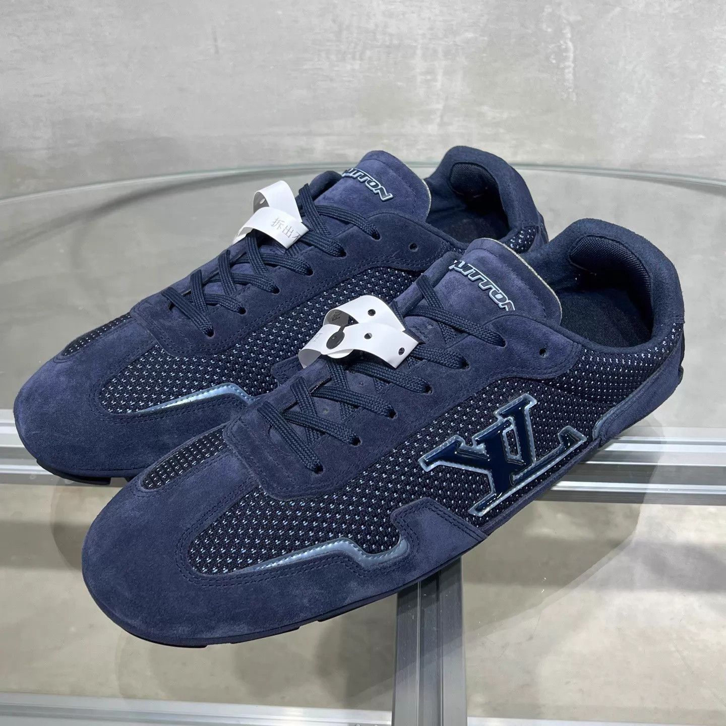 Louis Vuitton LV Rally Blue Training Shoe UK9 BNIB Size US 10 / EU 43 - 2 Thumbnail