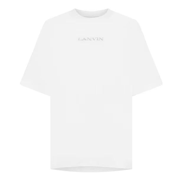 o1g2r1mq1024 Logo T-Shirt in Optic White