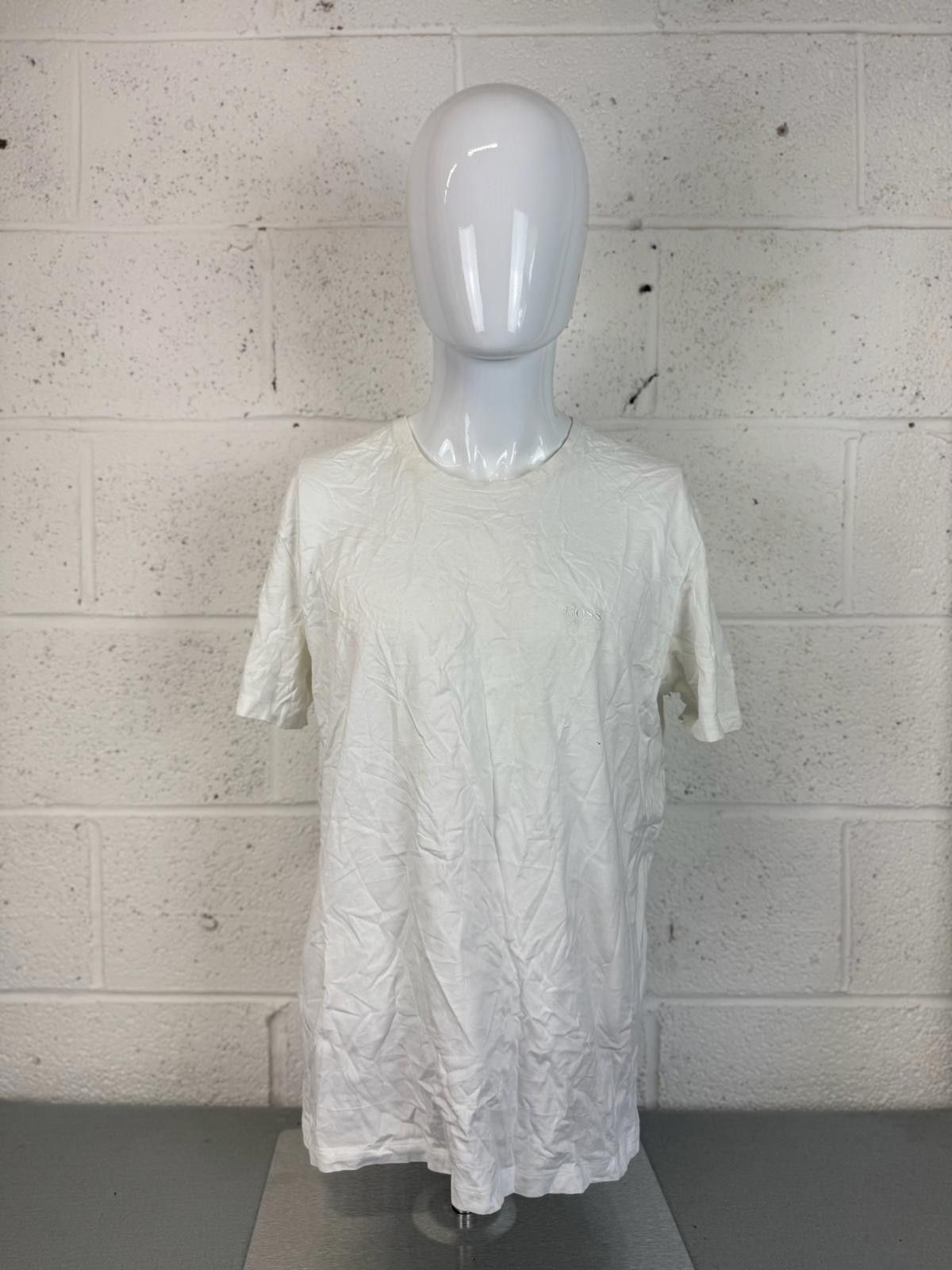 Hugo Boss BOSS White Men's T-Shirt Size L Size US L / EU 52-54 / 3 - 1 Thumbnail