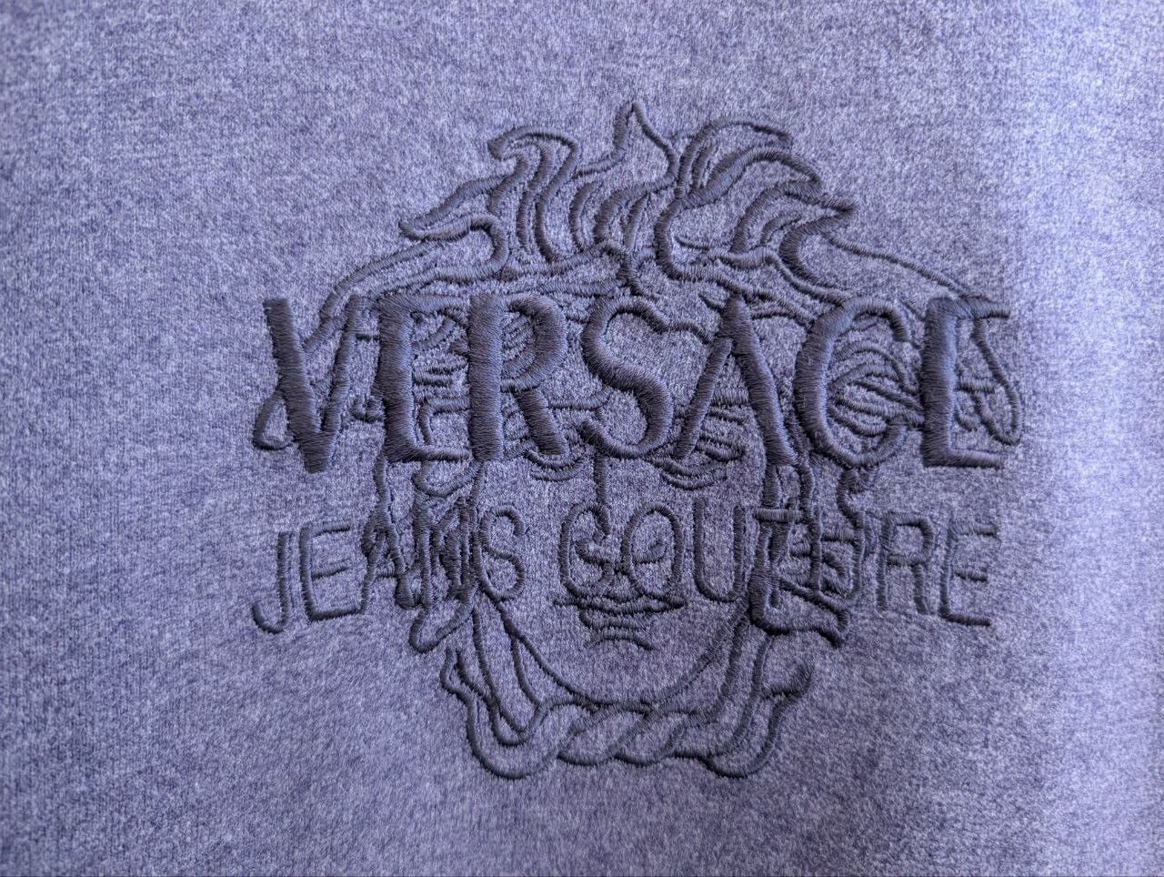 Versace Jeans Couture vintage VERSACE jeans couture embroidered logo long sleeve Size US M / EU 48-50 / 2 - 3 Thumbnail
